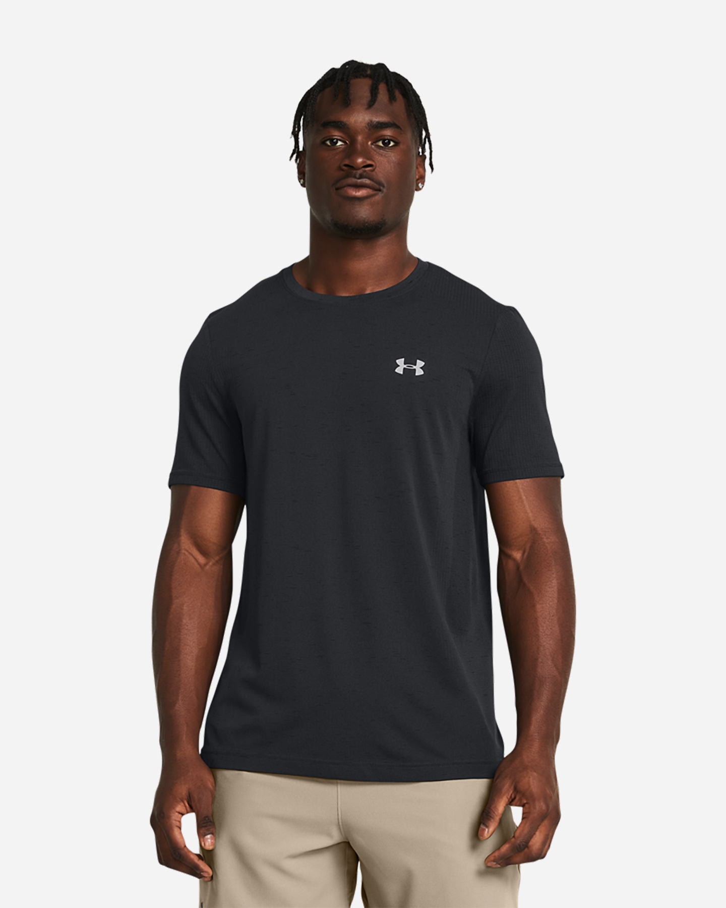 T-shirt training UNDER ARMOUR VANISH SEAMLESS M - Nero - 2 | Cisalfa Sport