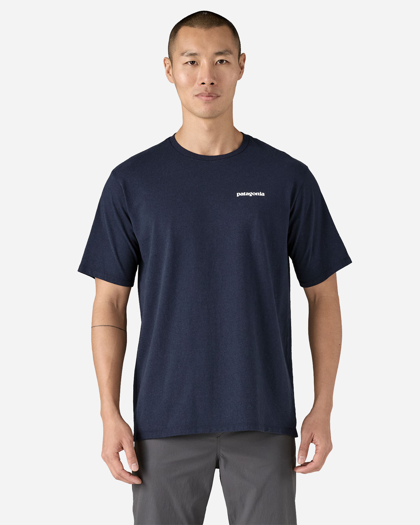 T-shirt PATAGONIA P-6 LOGO RESPONSIBILI M - Blu - 2 | Cisalfa Sport