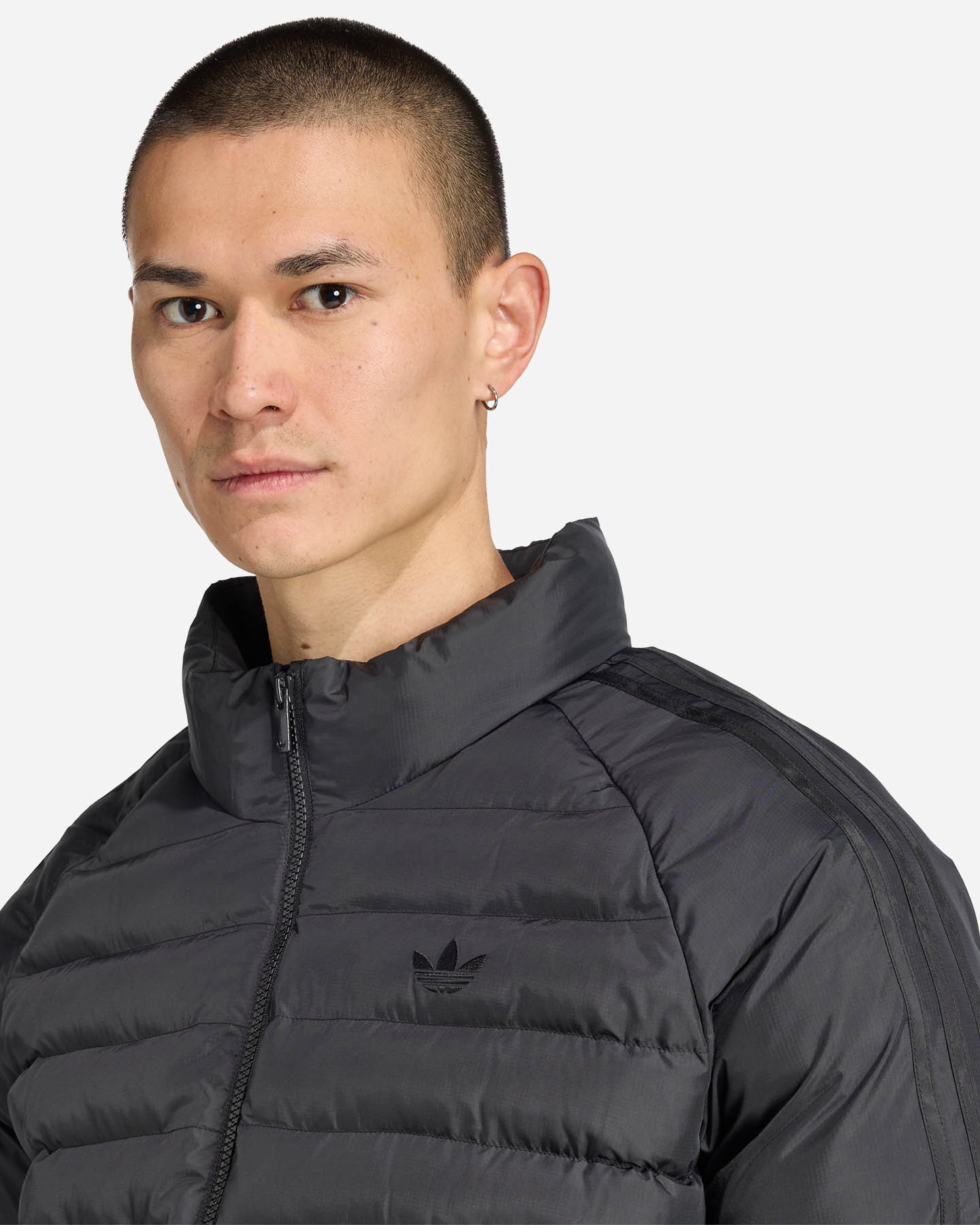 Giubbotto ADIDAS PUFFER 3STRIPES M - Nero - 4 | Cisalfa Sport