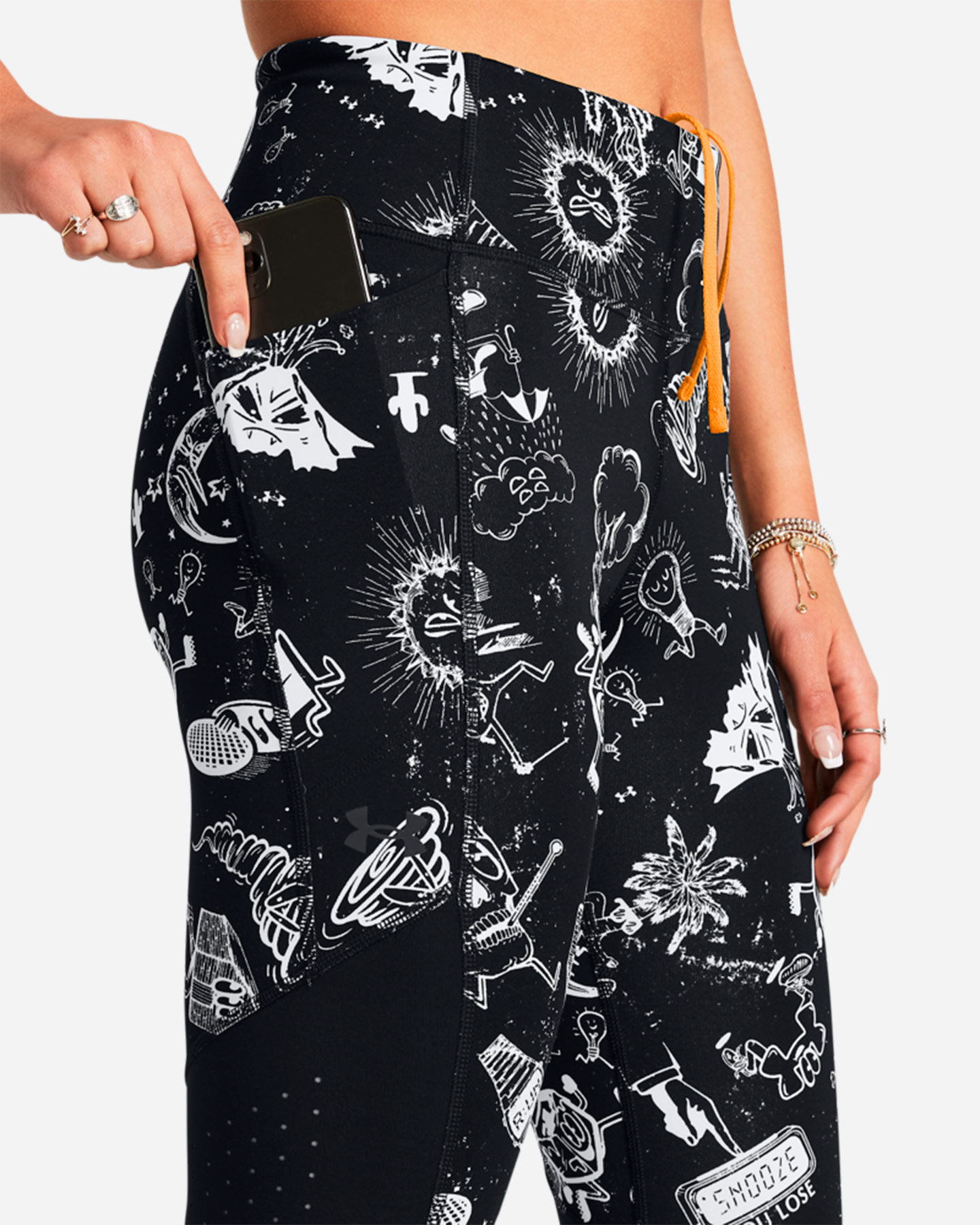 Fuseaux running UNDER ARMOUR WE RUN FLY FAST W - Nero - 5 | Cisalfa Sport