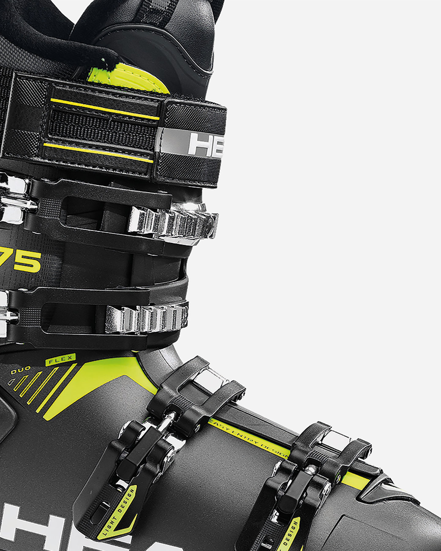 Scarponi sci HEAD ADVANT EDGE 75 M - Nero - 1 | Cisalfa Sport