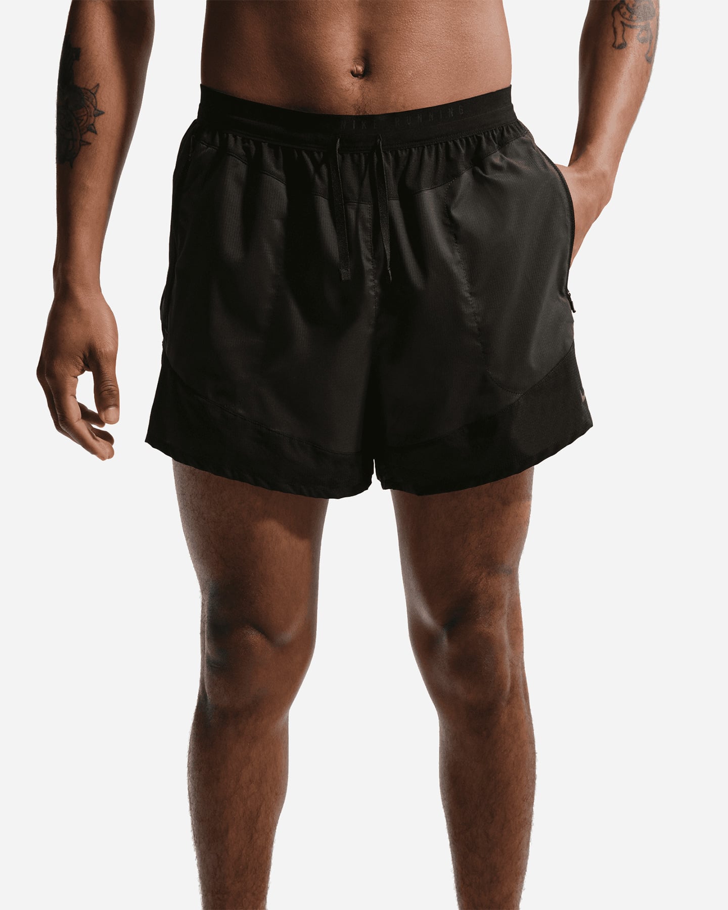 Short running NIKE STRIDE 5 M - Nero - 3 | Cisalfa Sport