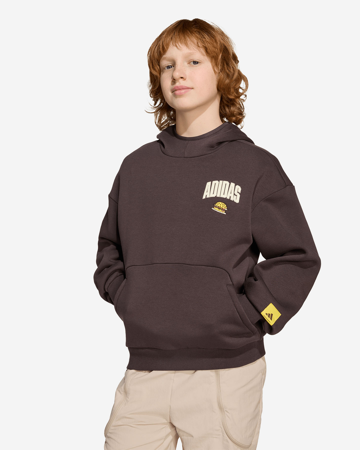 Felpa ADIDAS SIMPSONS JR - Marrone - 1 | Cisalfa Sport