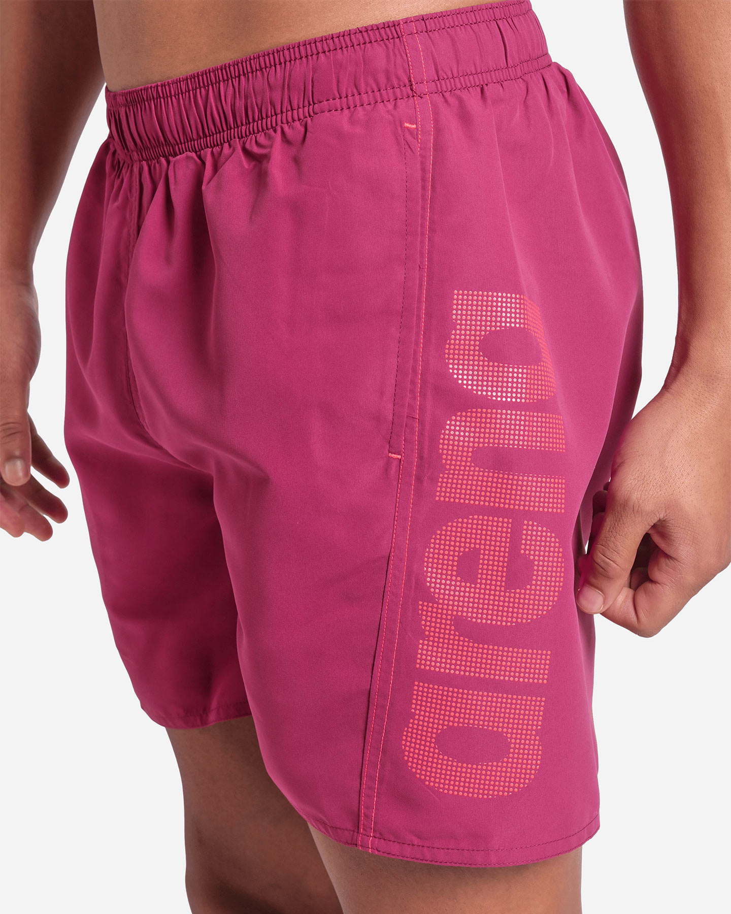 Boxer mare ARENA FUNDAMENTALS LOGO M - Viola - 3 | Cisalfa Sport