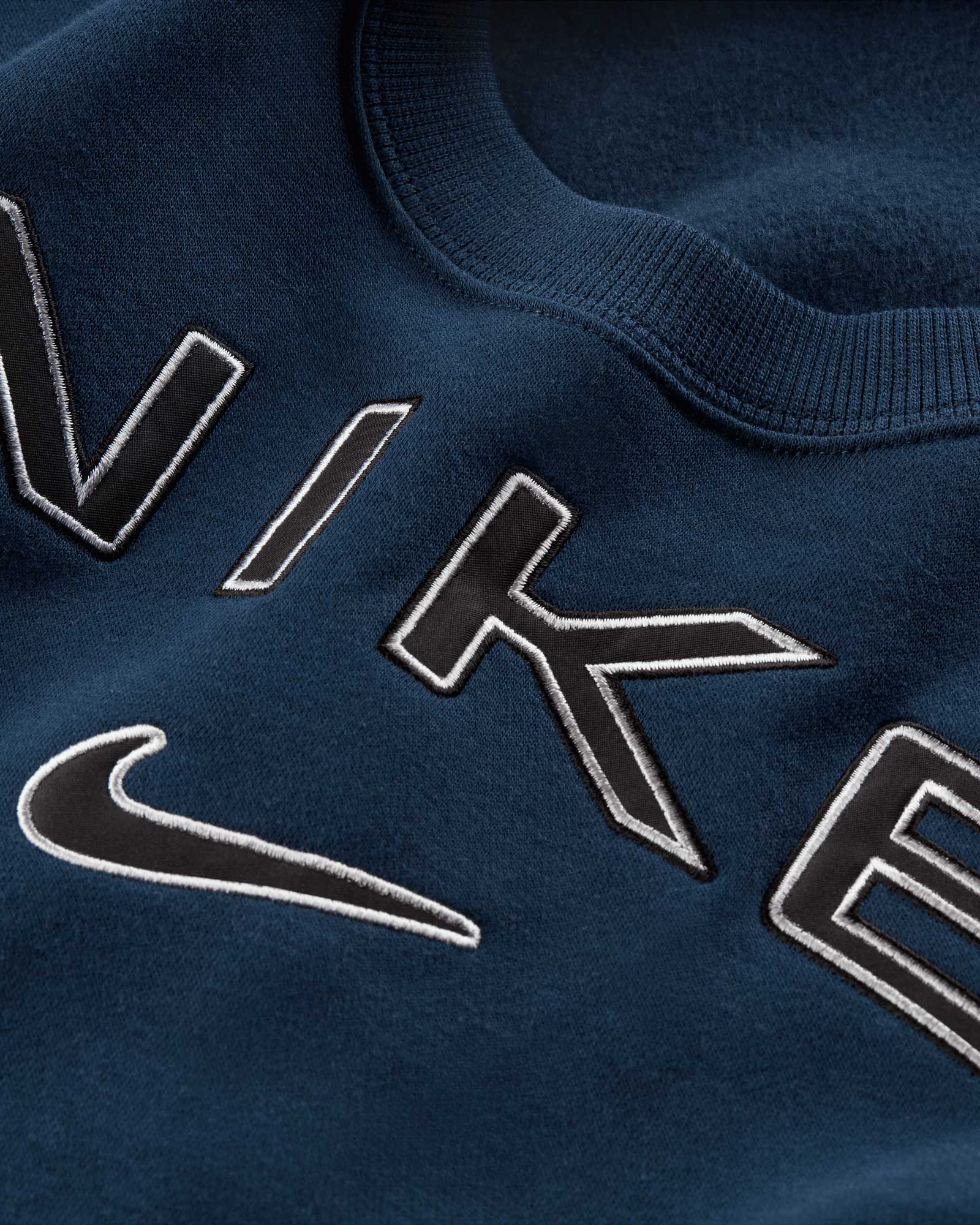 Felpa NIKE CLASSICS PLUS BIG LOGO W - Blu - 3 | Cisalfa Sport