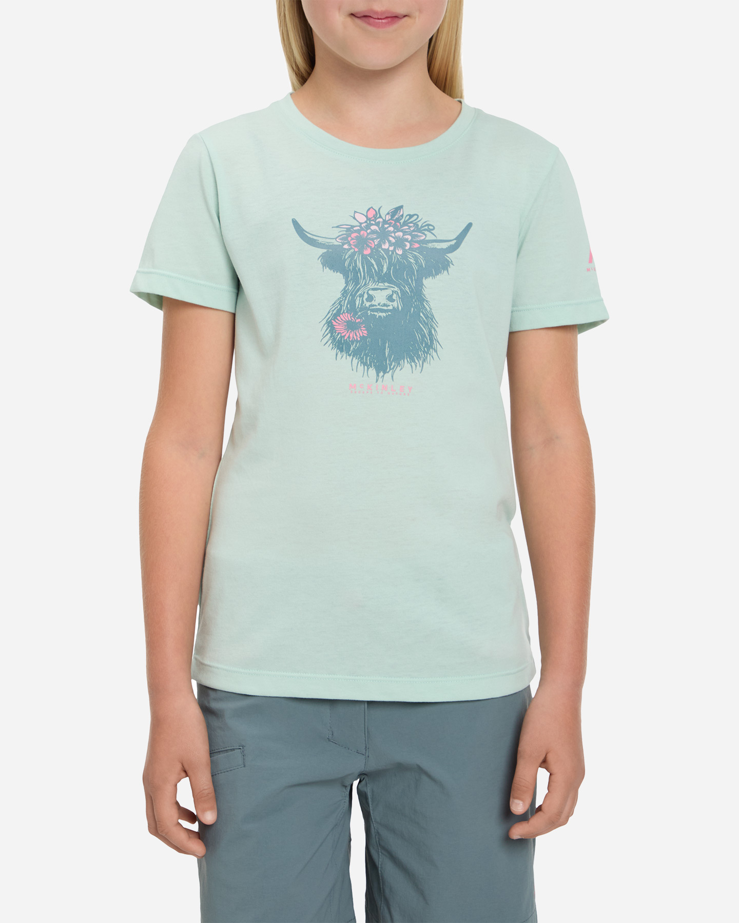 T-shirt MCKINLEY ELLIS III JR - Azzurro - 1 | Cisalfa Sport