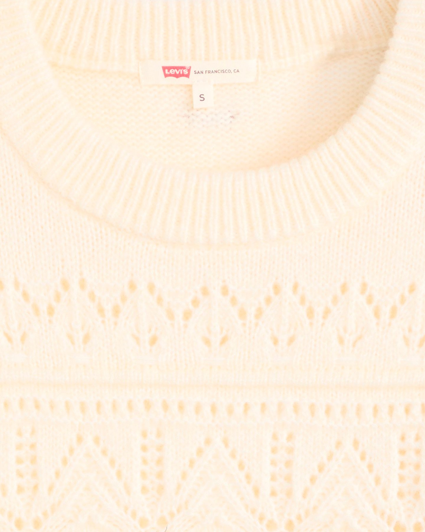 Maglione LEVI'S CLASSIC W - Bianco - 5 | Cisalfa Sport