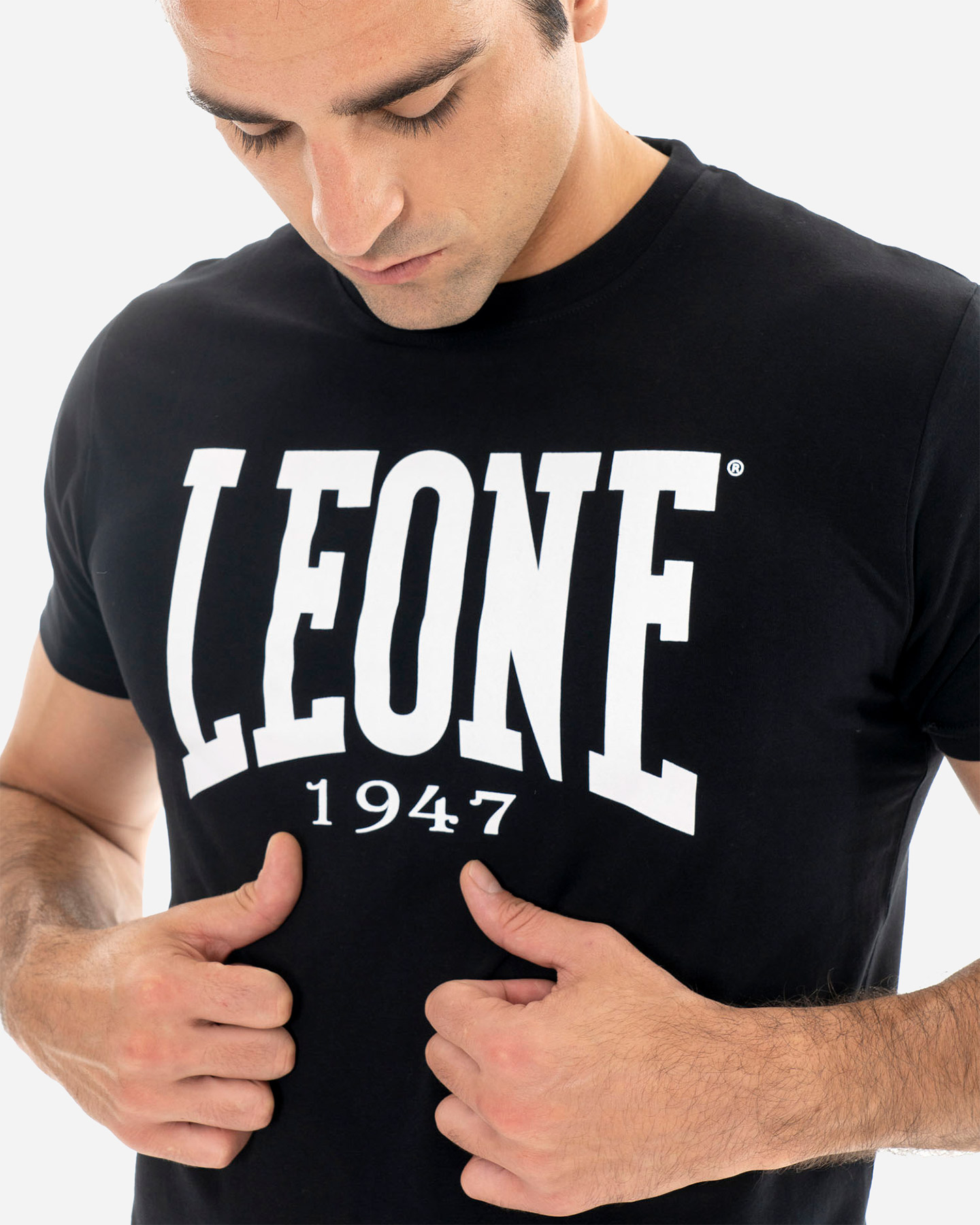 T-shirt LEONE BIG LOGO M - Nero - 3 | Cisalfa Sport