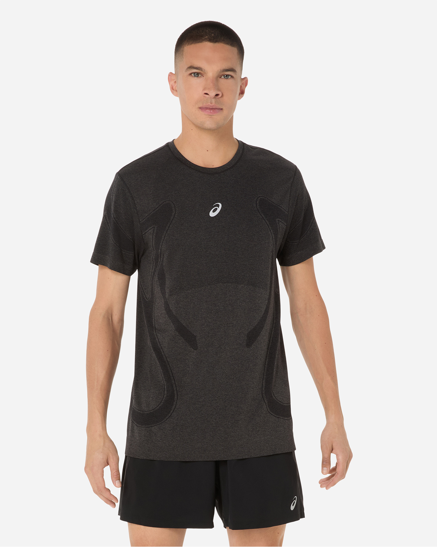 Asics Road M - T-shirt Running - Uomo - Nero