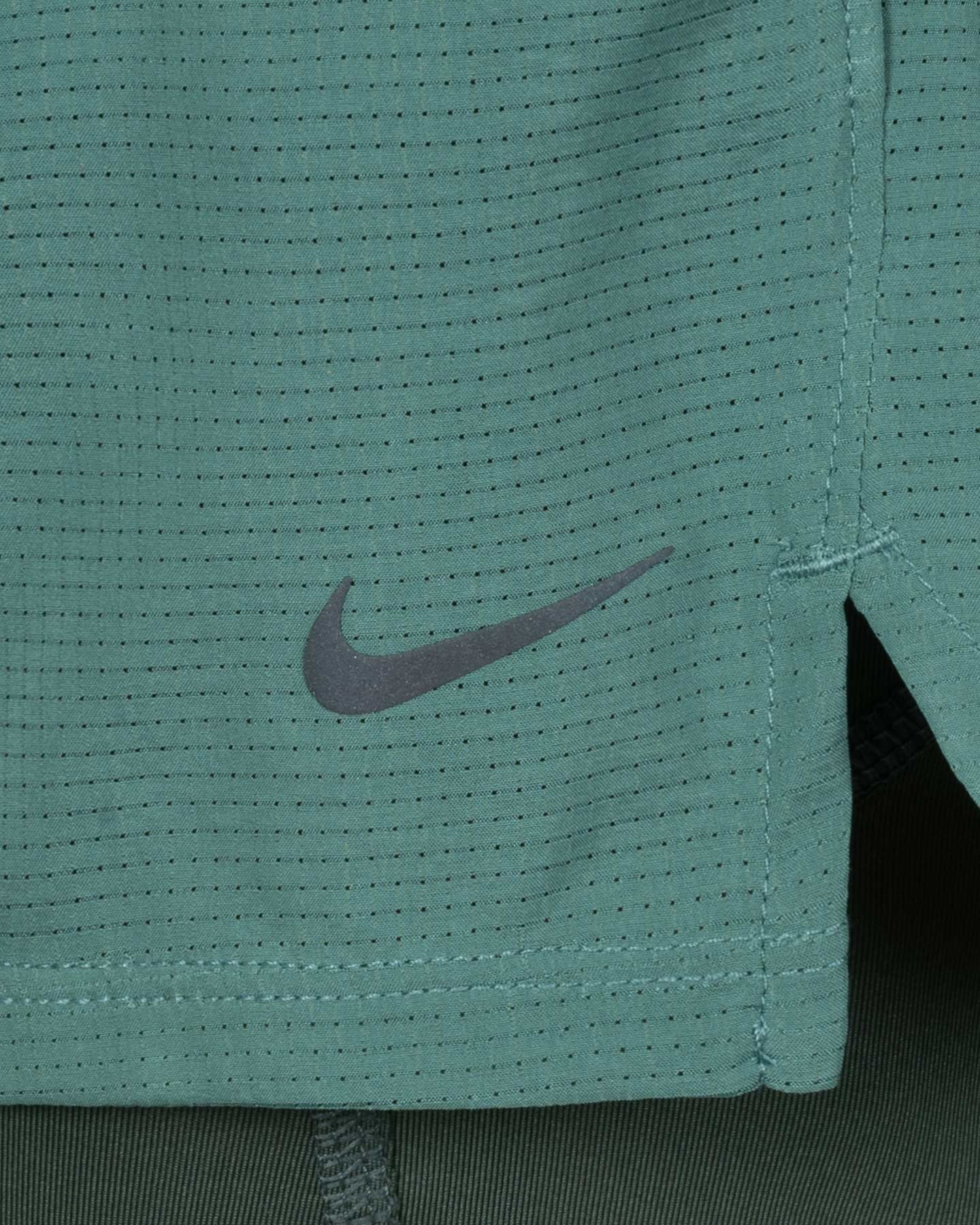 Pantaloncini NIKE DRI FIT MULTI TECK JR - Verde - 2 | Cisalfa Sport