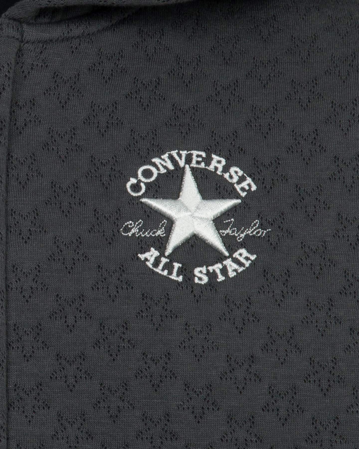 Felpa CONVERSE MATERASSE' JR - Antracite - 2 | Cisalfa Sport