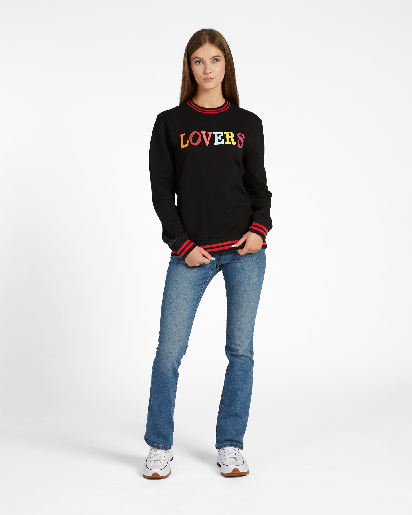 Felpa BEST COMPANY LOVERS W - Nero - 1 | Cisalfa Sport