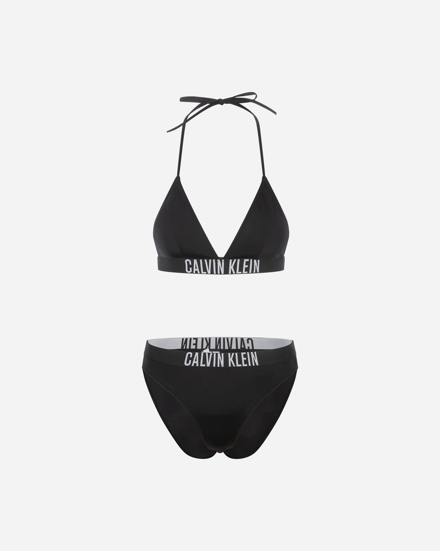 Bikini CALVIN KLEIN JEANS TRIANGOLO ELASTIC W - Nero - 0 | Cisalfa Sport
