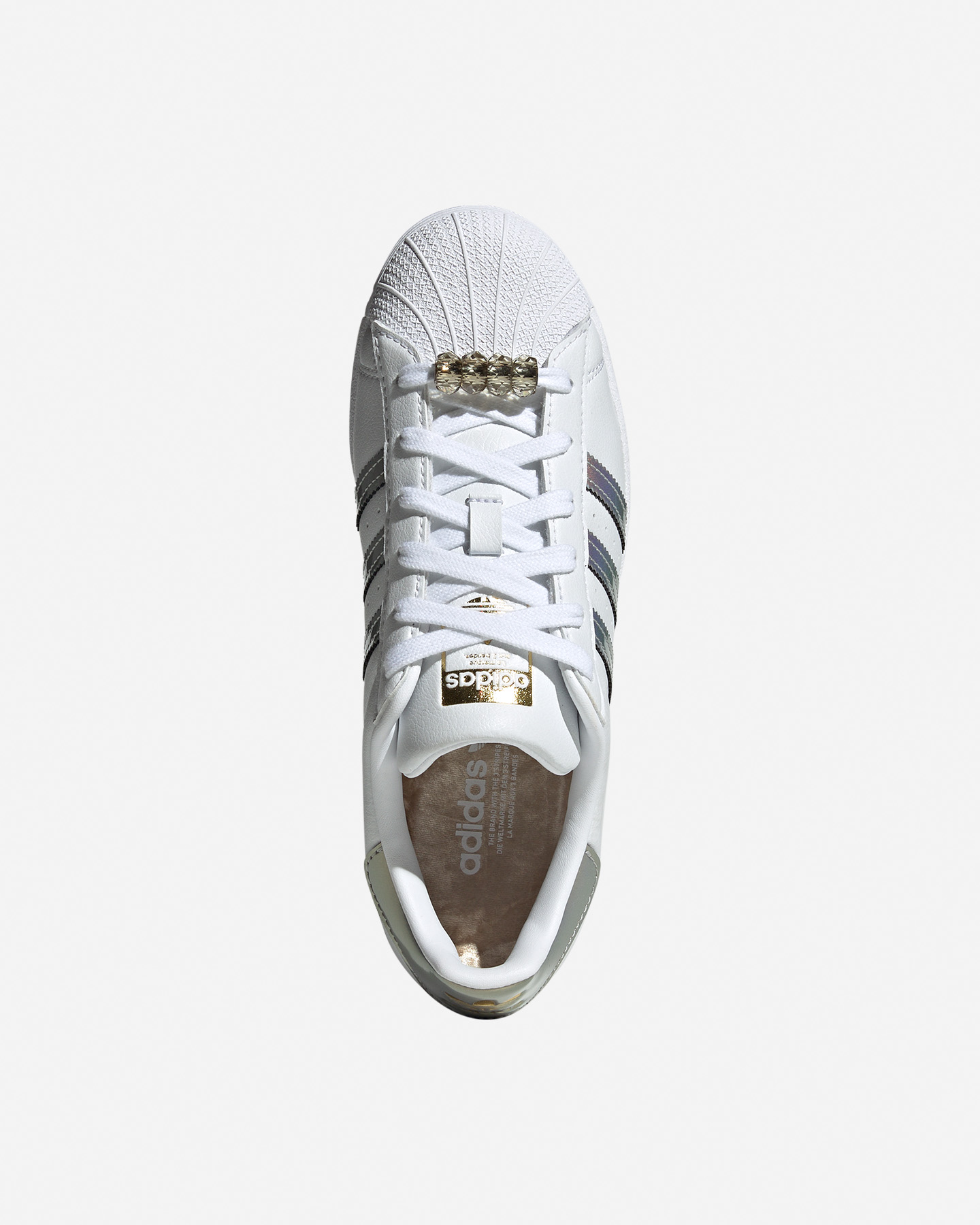 Scarpe sneakers ADIDAS SUPERSTAR W - Bianco - 2 | Cisalfa Sport