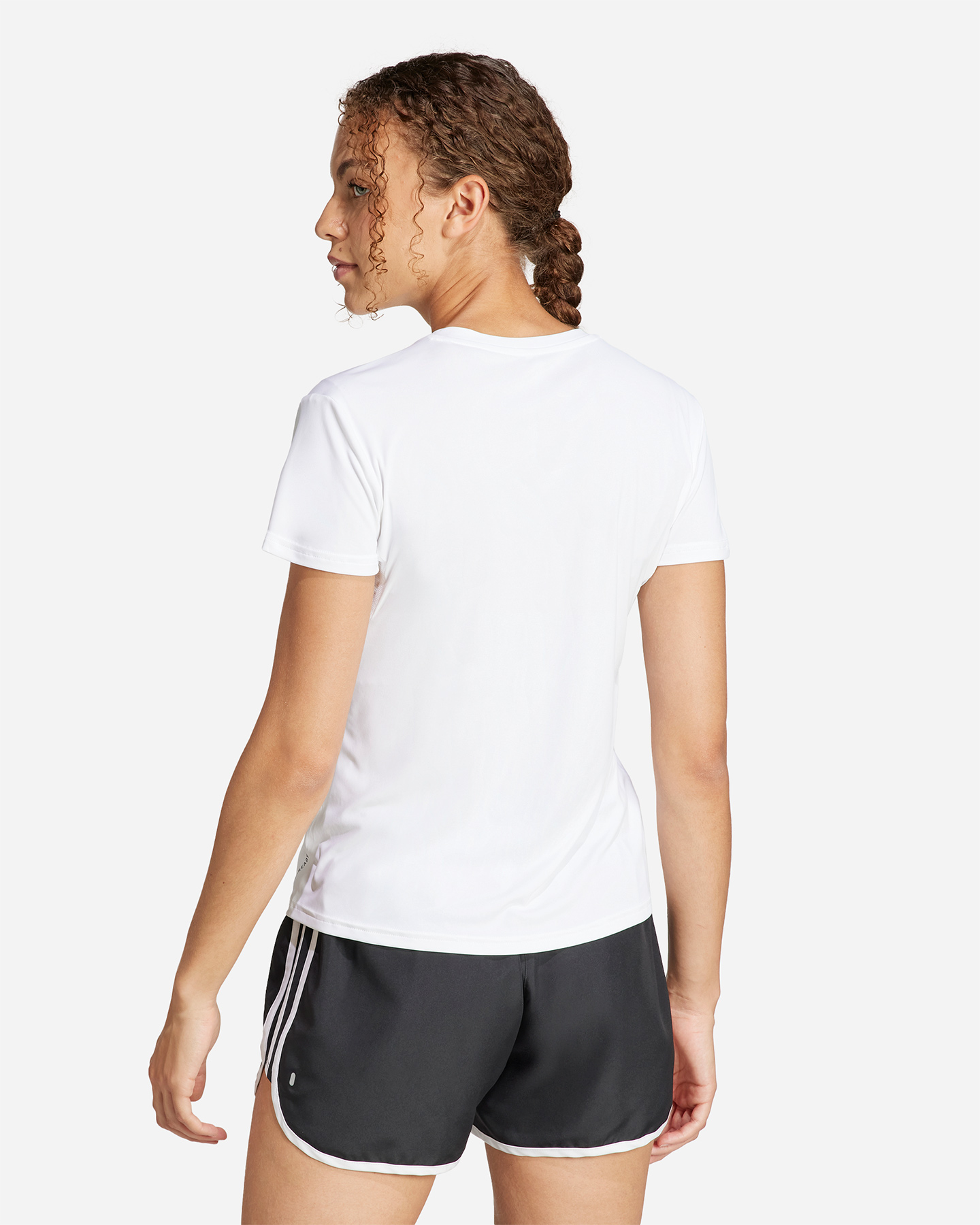 T-shirt running ADIDAS ADIZERO W - Bianco - 2 | Cisalfa Sport