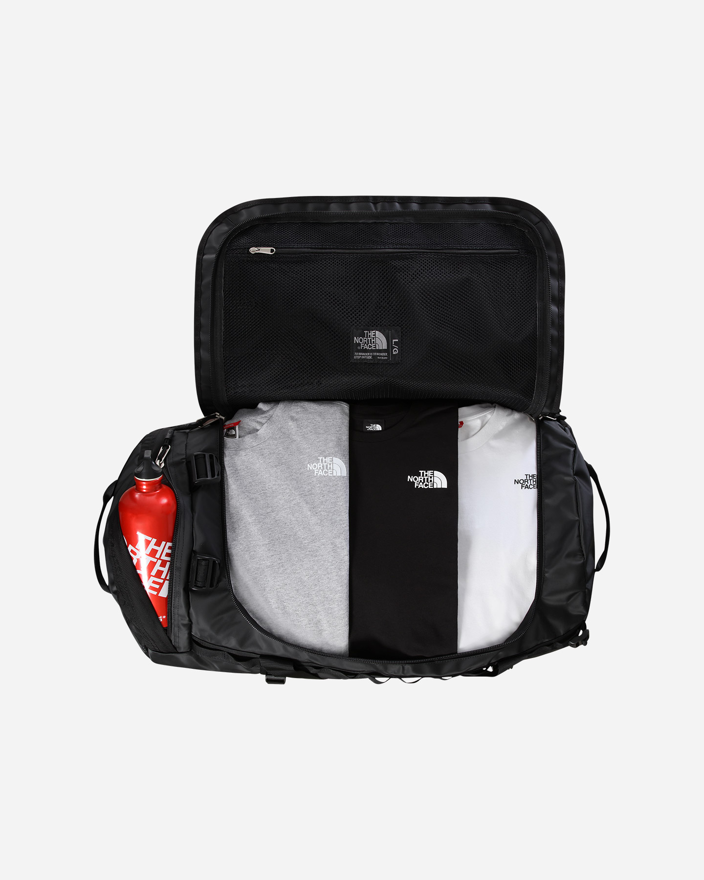 Borsa THE NORTH FACE BASE CAMP DUFFEL LARGE - Nero - 2 | Cisalfa Sport