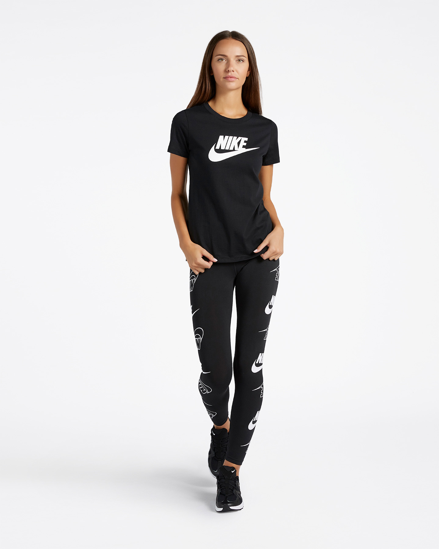 T-shirt NIKE JERSEY BLOGO W - Nero - 3 | Cisalfa Sport