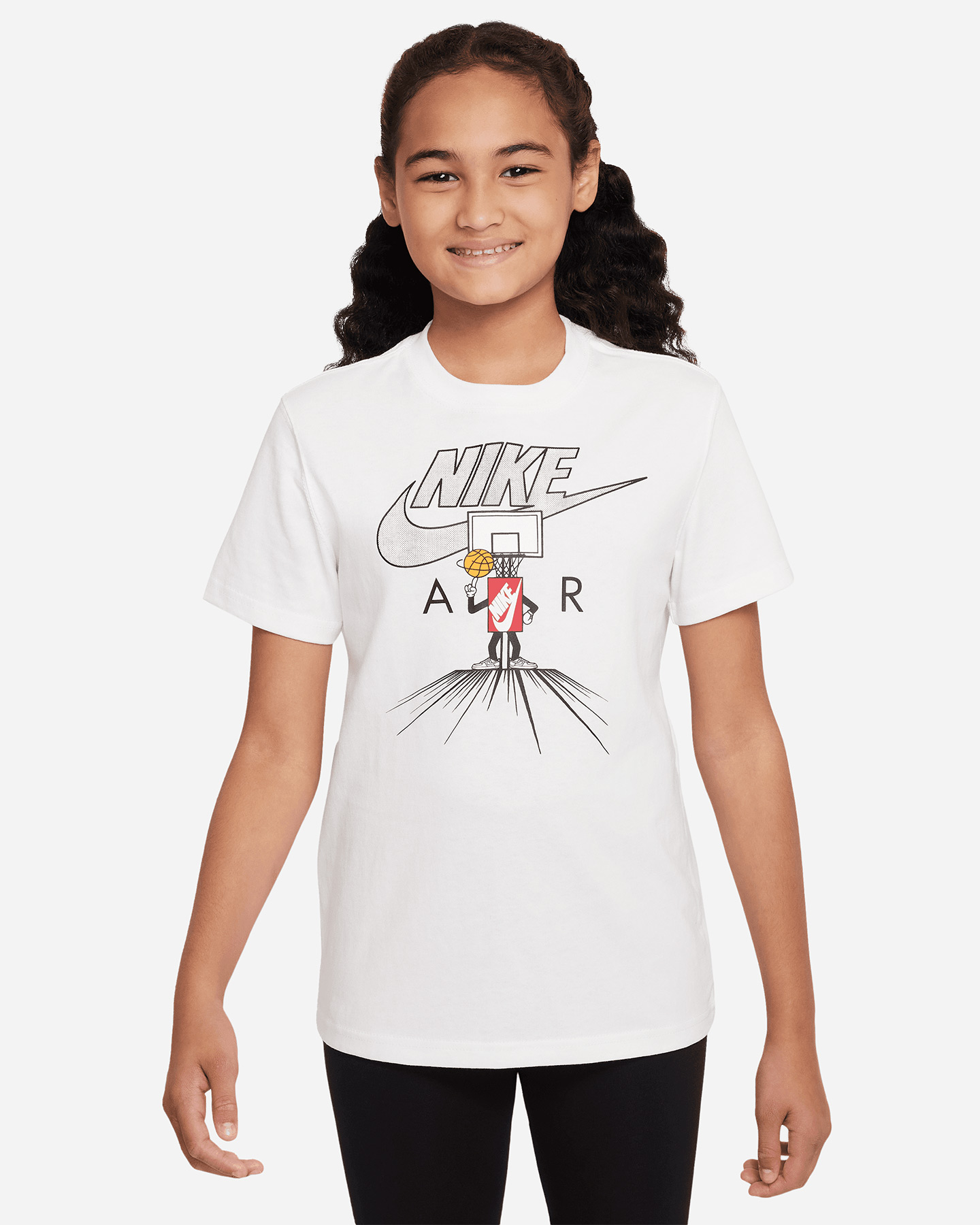 T-shirt NIKE COMIC JR - Bianco - 1 | Cisalfa Sport