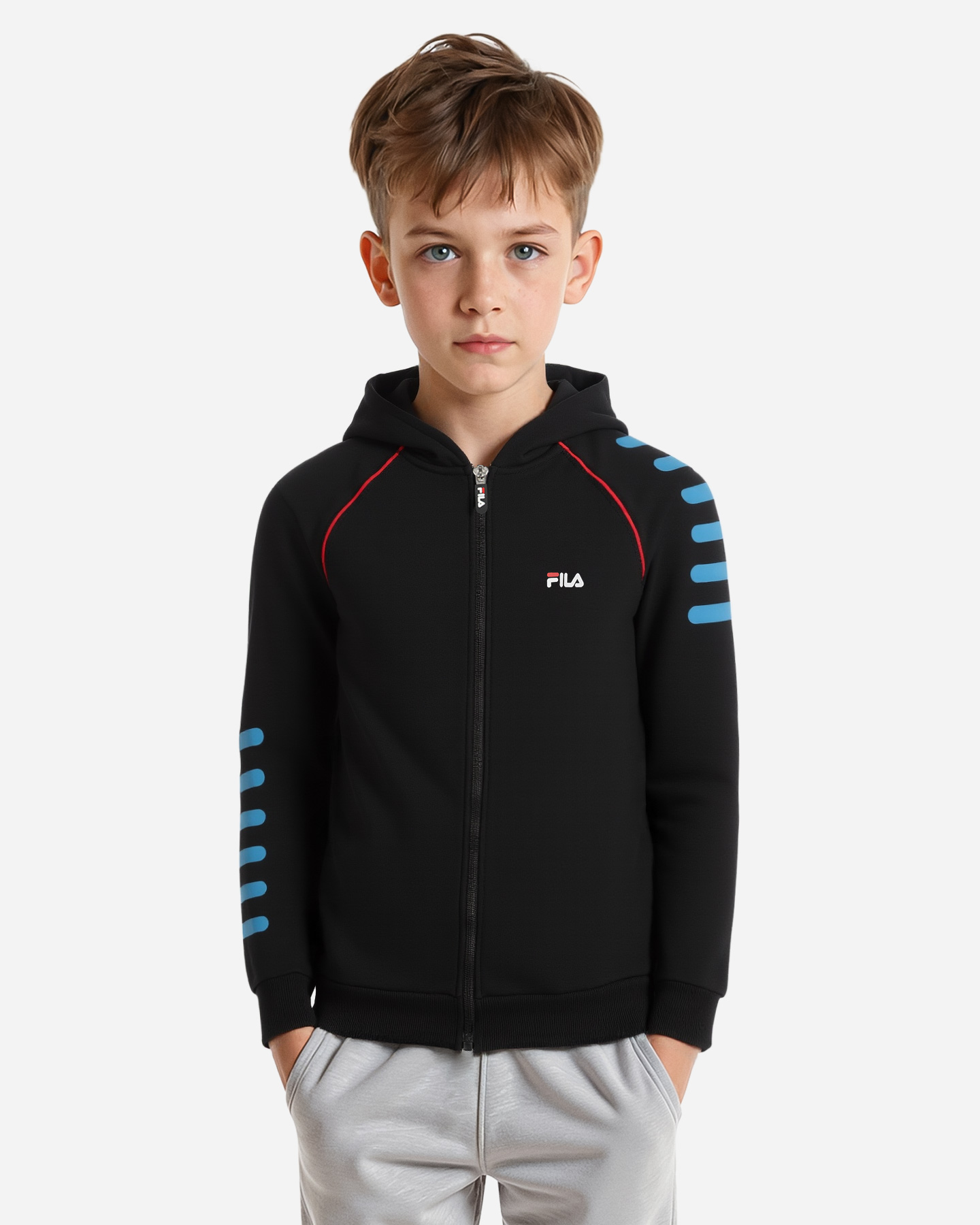 Felpa FILA CONTEMPORARY STREET STYLE JR - Nero - 2 | Cisalfa Sport