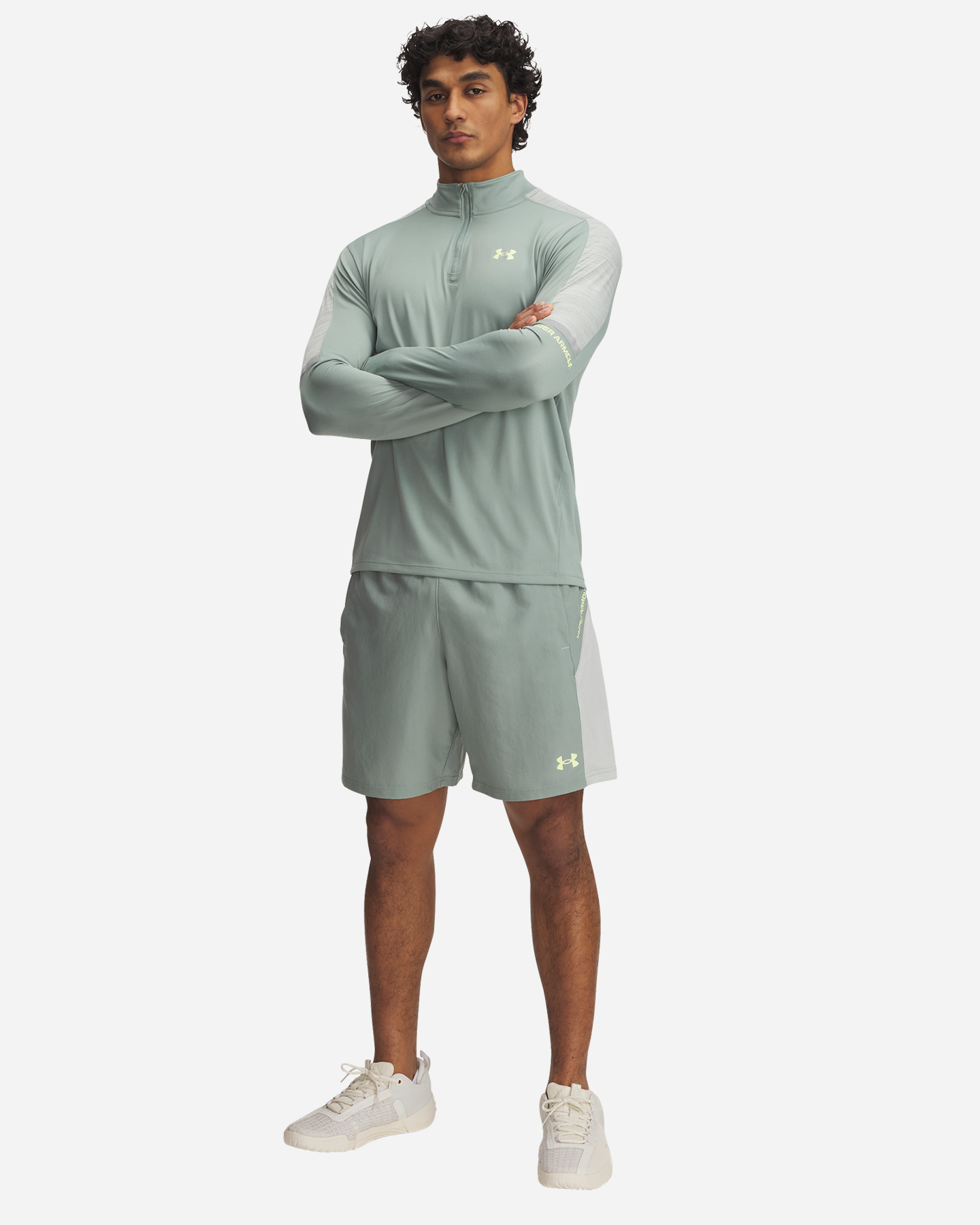 Pantalone training UNDER ARMOUR TECH UTILITY M - Verde - 2 | Cisalfa Sport