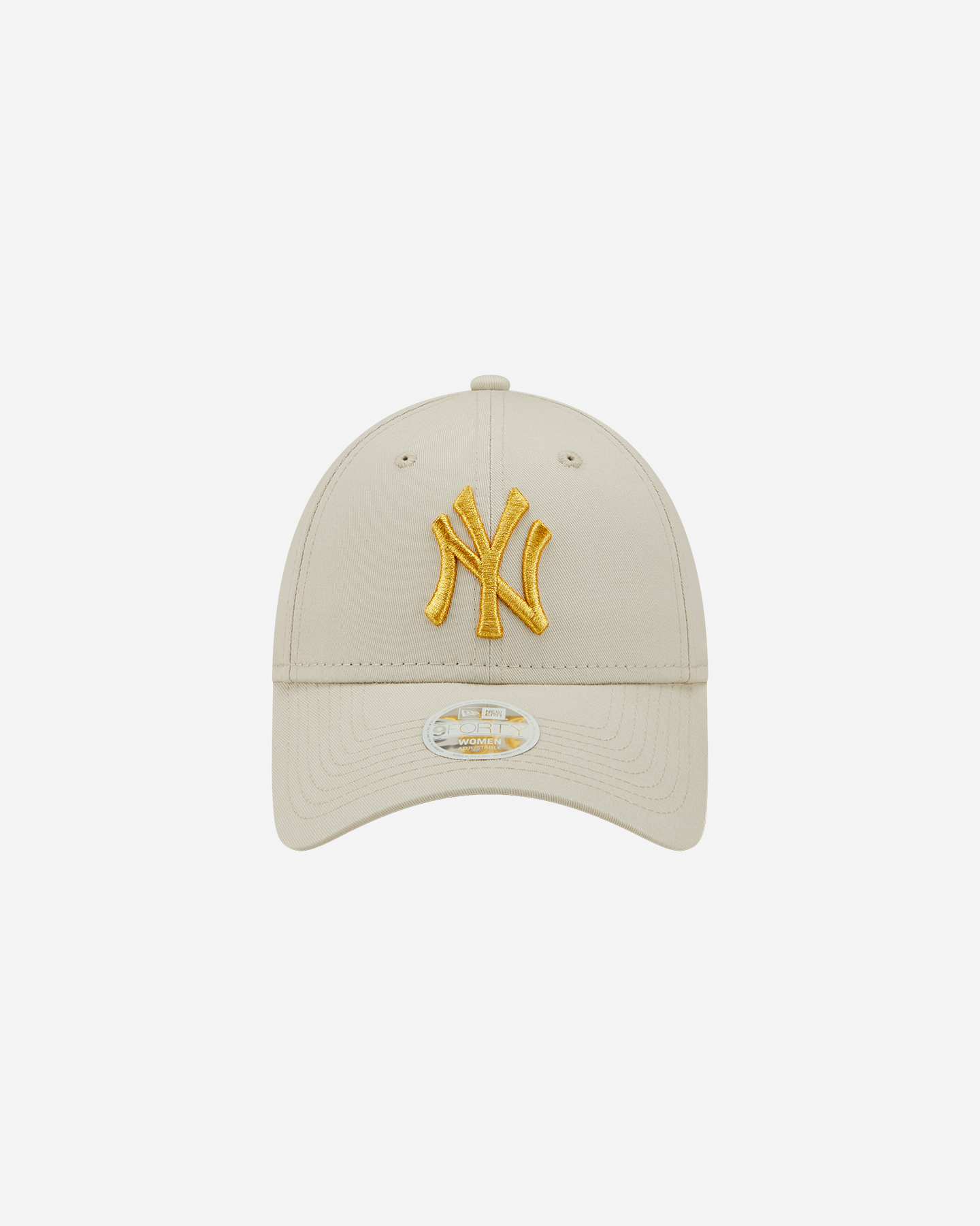 Cappellino NEW ERA 940 NEW YORK YANKEES METALLIC LOGO W - Beige - 1 | Cisalfa Sport