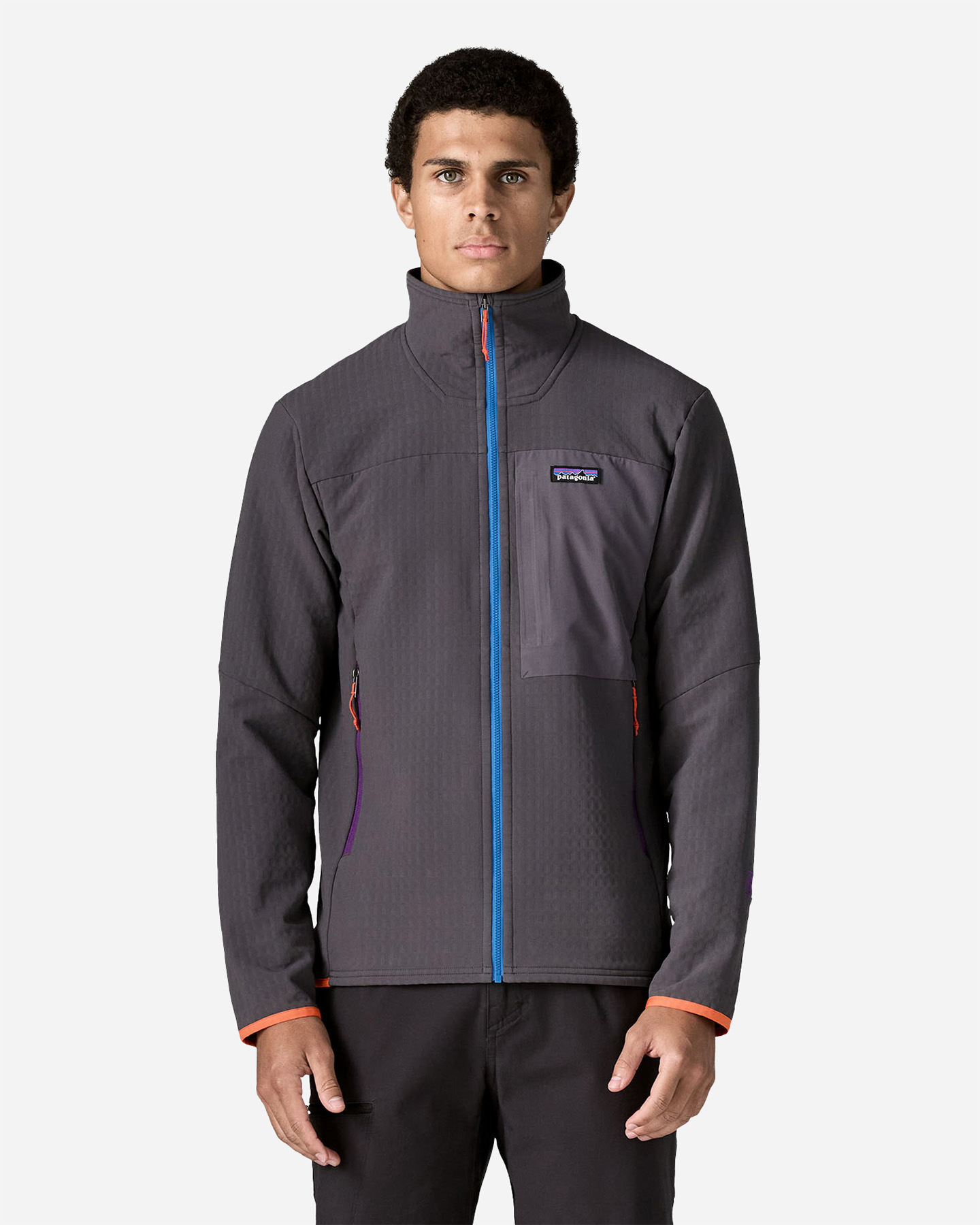 Pile PATAGONIA R1 TECHFACE M - Grigio - 1 | Cisalfa Sport