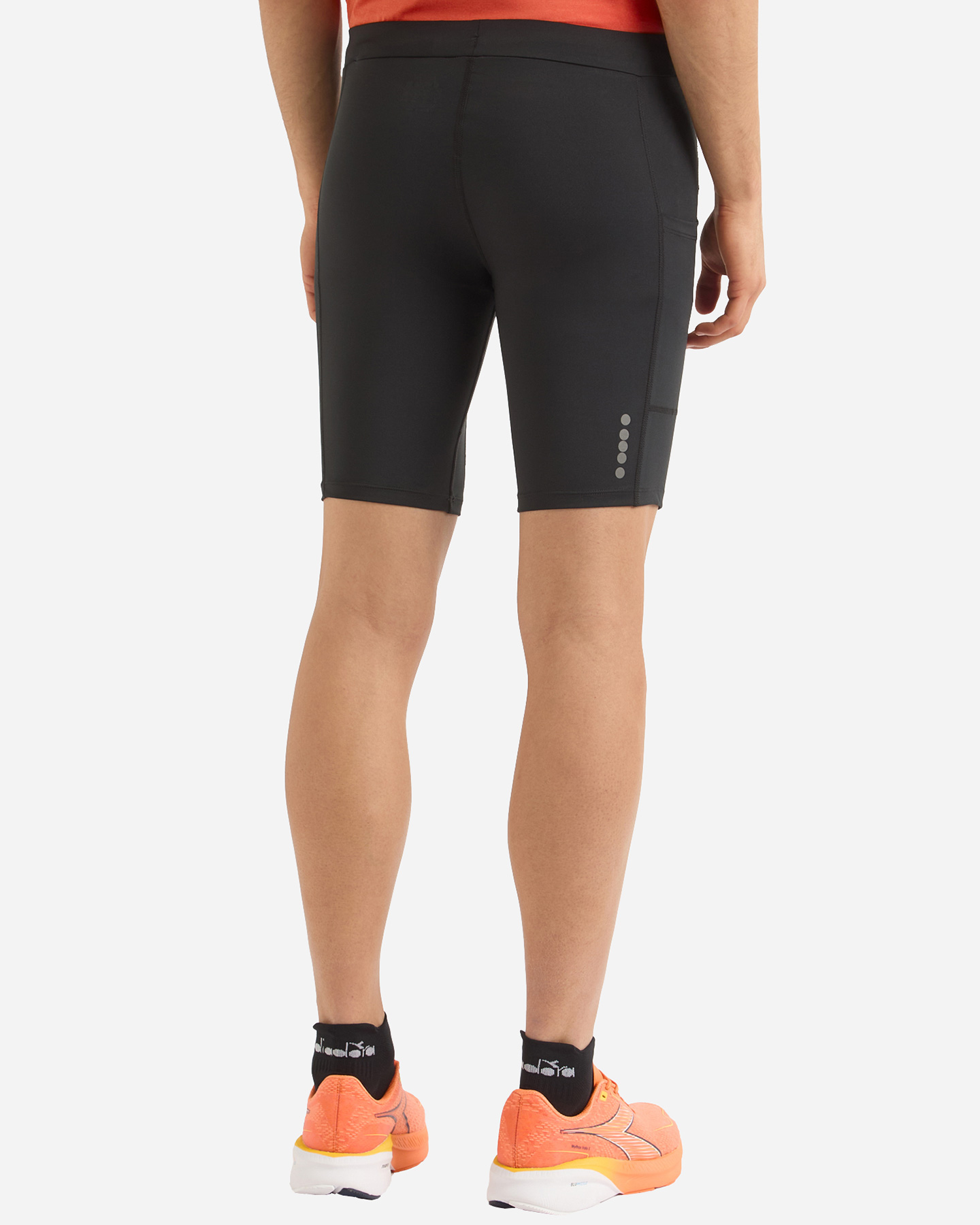 Short running DIADORA RUN LOVER M - Nero - 2 | Cisalfa Sport