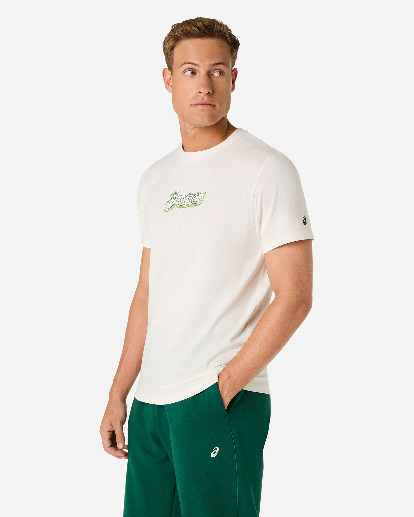 T-shirt ASICS LOGO M - Giallo - 1 | Cisalfa Sport