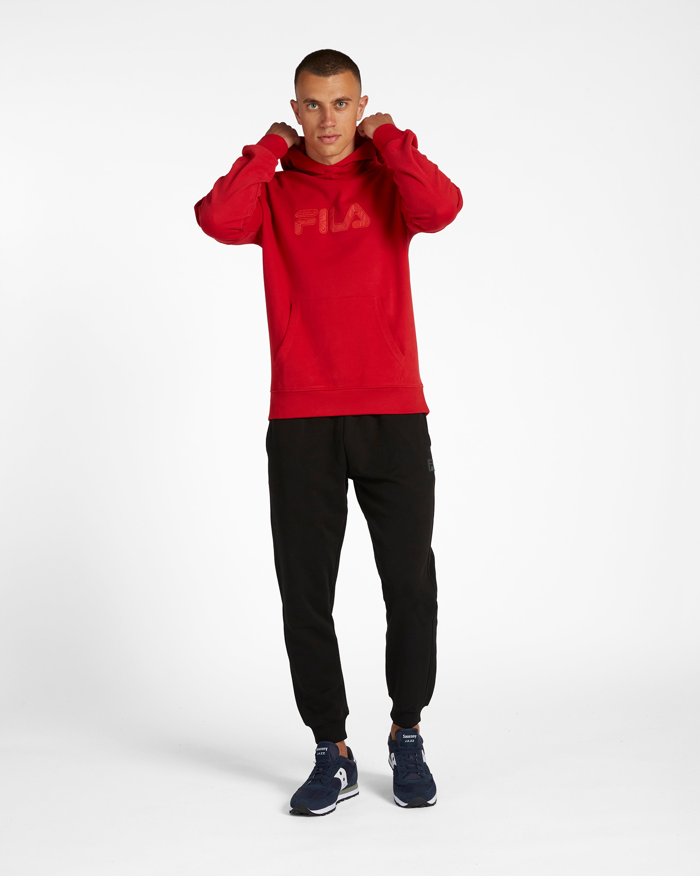 Felpa FILA BIG LOGO M - Rosso - 1 | Cisalfa Sport