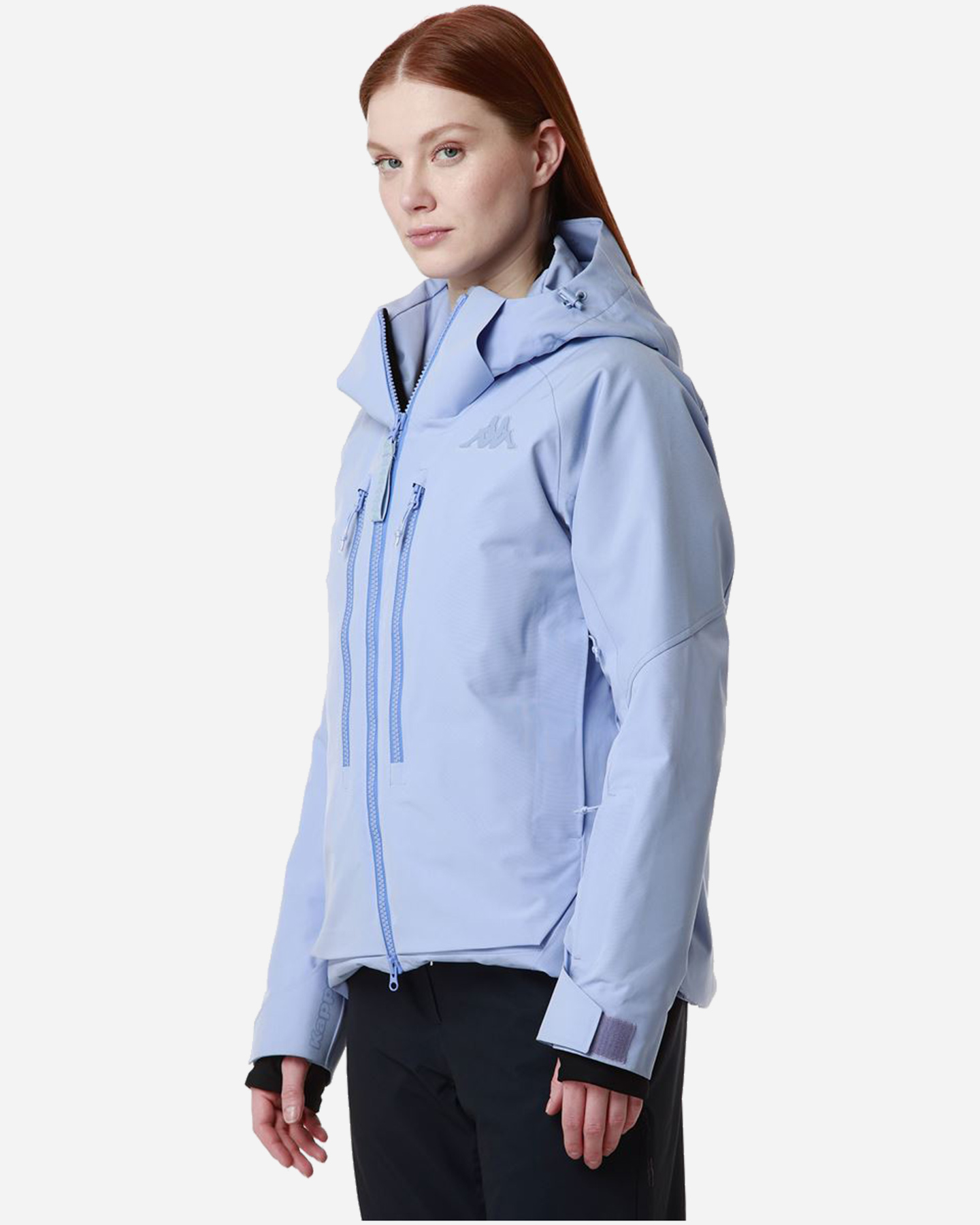 Giacca sci KAPPA 6CENTO 604 W - Azzurro - 4 | Cisalfa Sport