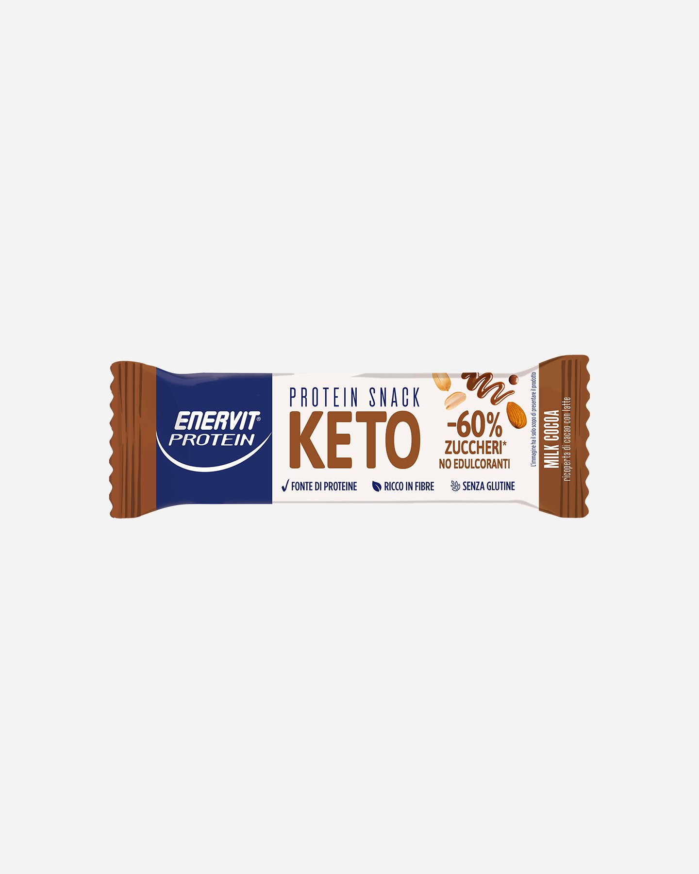 Barretta proteica ENERVIT KETO MILK CHOCO 35 G  - Color mix - 0 | Cisalfa Sport