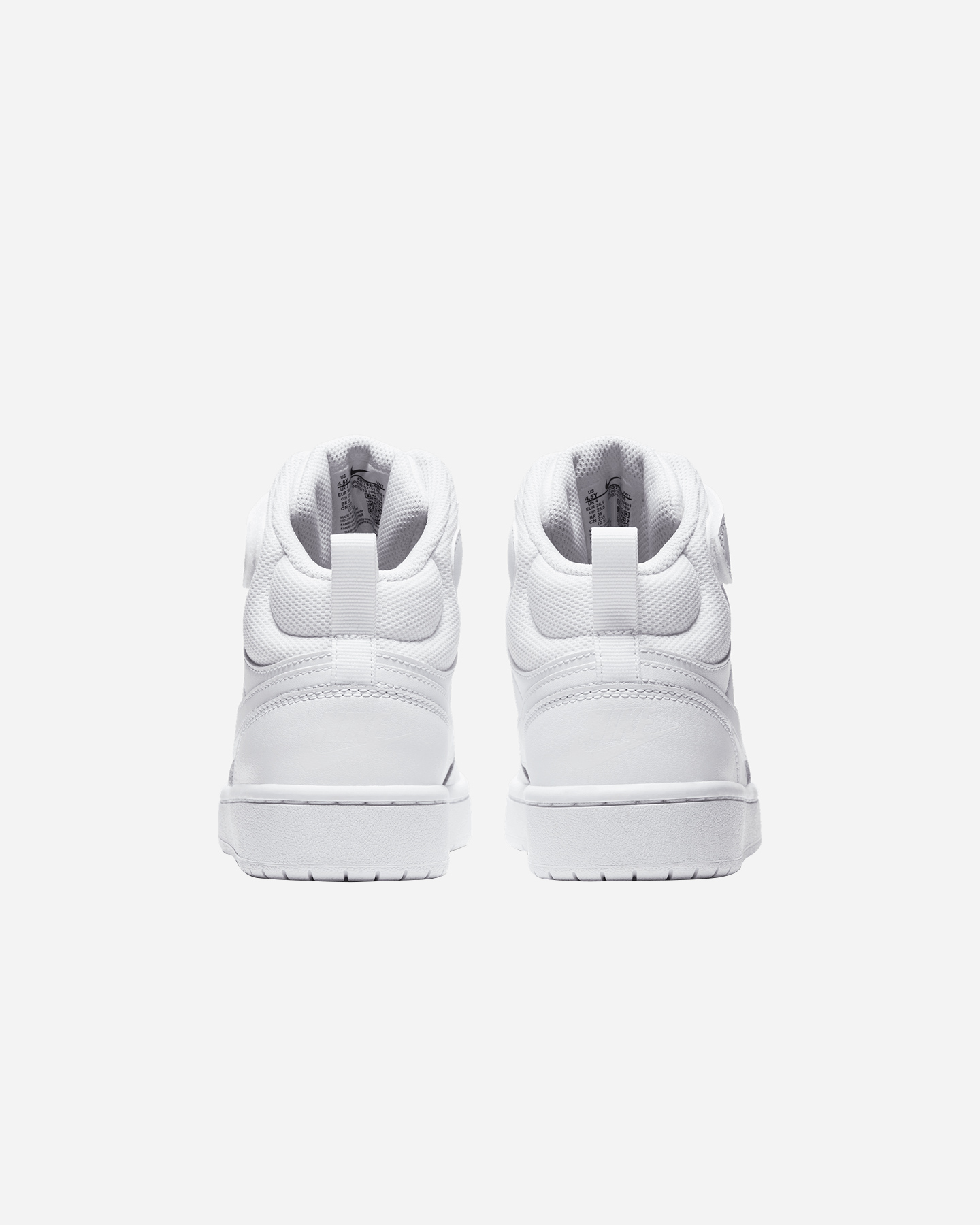 Scarpe sneakers NIKE COURT BOROUGH MID 2 JR GS - Bianco - 4 | Cisalfa Sport