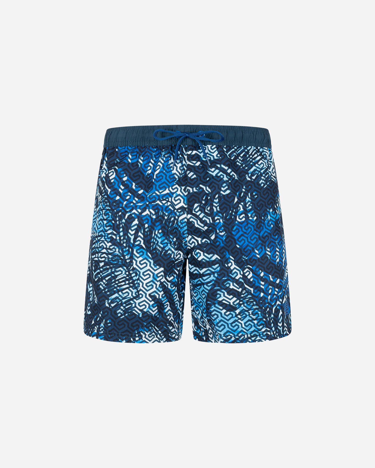 Boxer mare ADMIRAL GEOMETRIC M - Blu - 4 | Cisalfa Sport