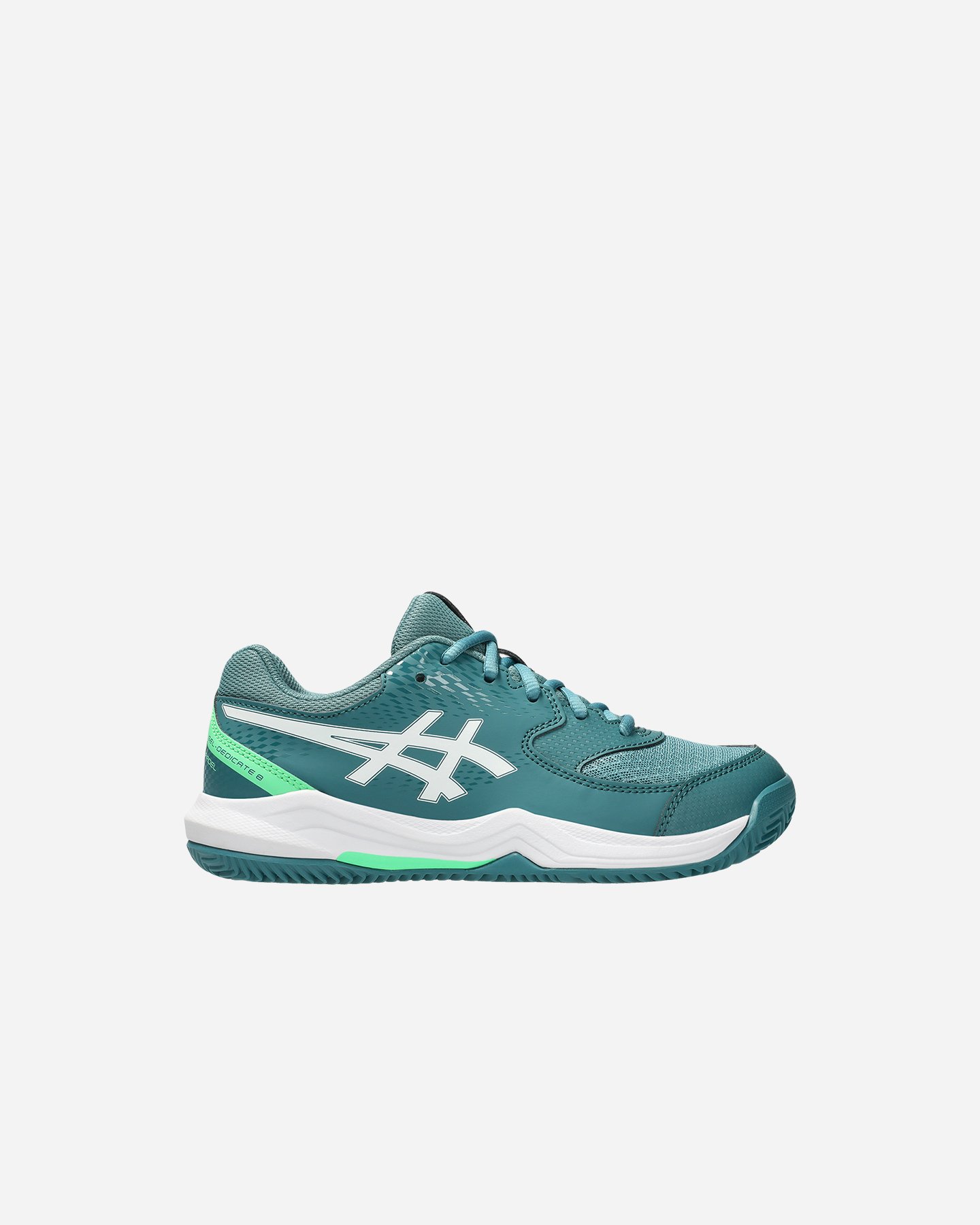 Scarpe tennis ASICS GEL-DEDICATE 8 PADEL GS JR - Verde - 0 | Cisalfa Sport