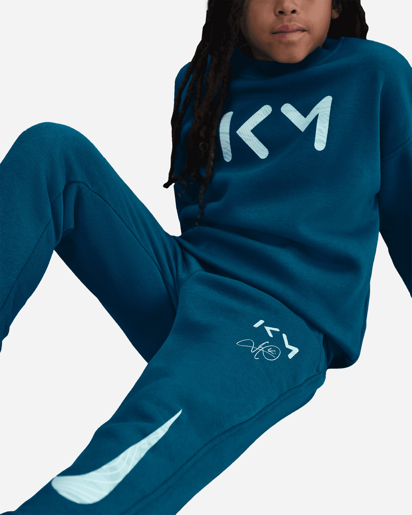 Pantaloncini calcio NIKE CLUB FLEECE KYLIAN MBAPPE JR - Color mix - 5 | Cisalfa Sport