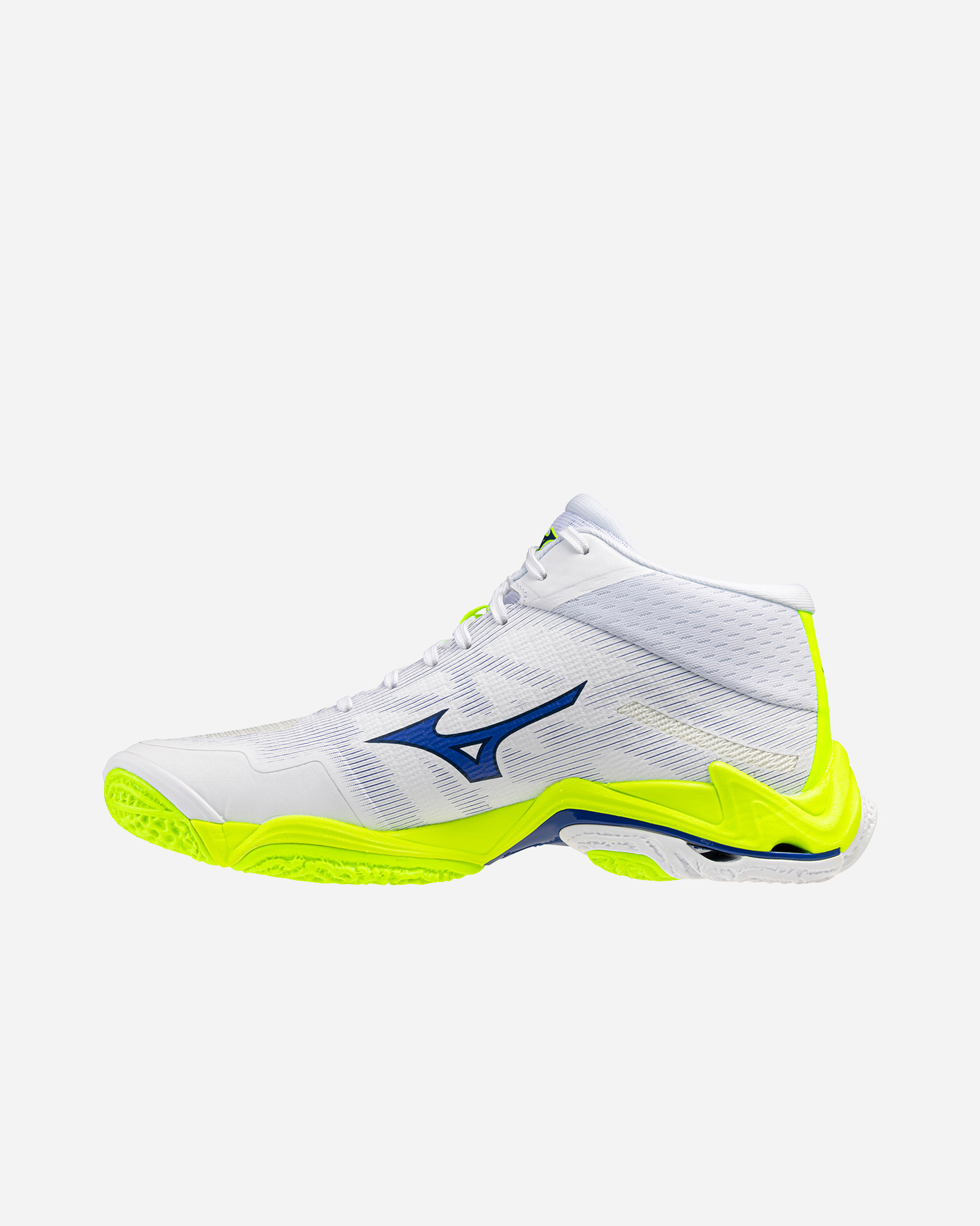 Scarpe volley MIZUNO WAVE LIGHTNING ELITE MID M - Bianco - 4 | Cisalfa Sport