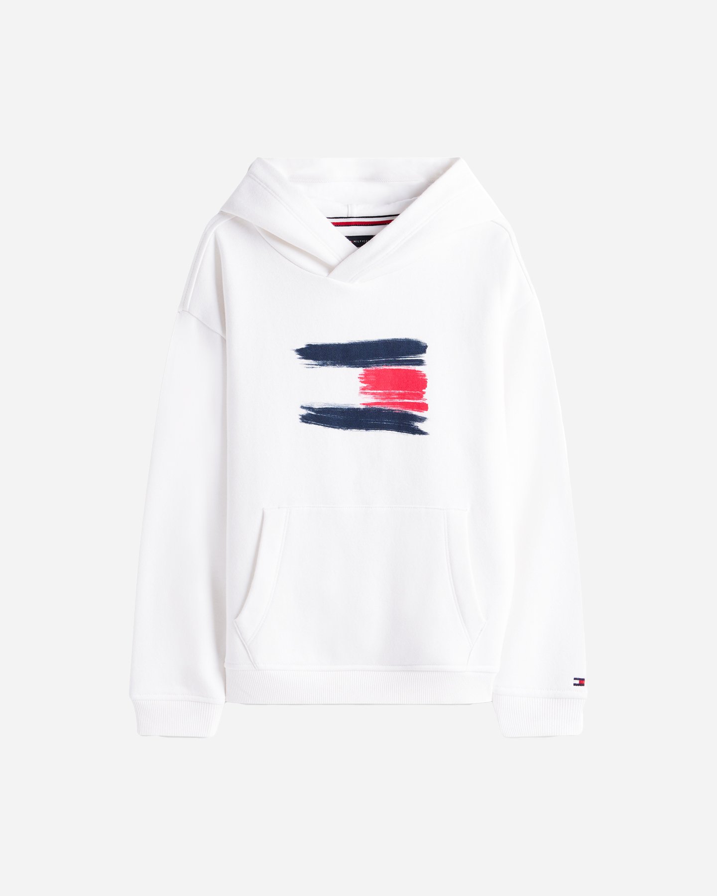Felpa TOMMY HILFIGER FLAG JR - Bianco - 0 | Cisalfa Sport