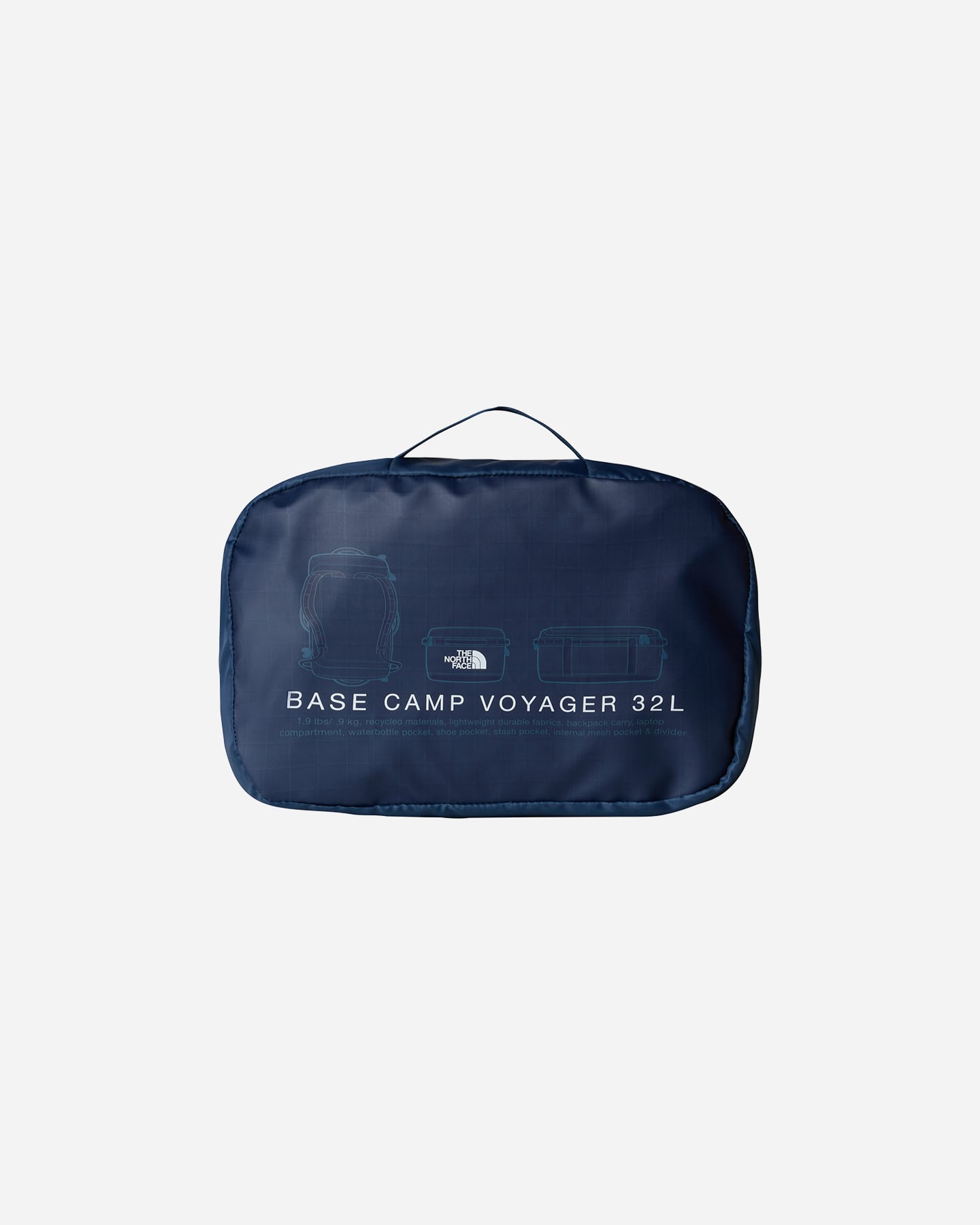 Borsa viaggio THE NORTH FACE BASE CAMP VOYAGER DUFFEL 32L  - Blu - 4 | Cisalfa Sport