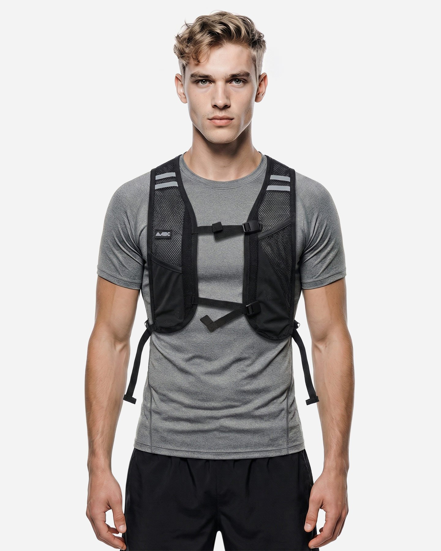 Giacca running ABC TECH M - Nero - 2 | Cisalfa Sport