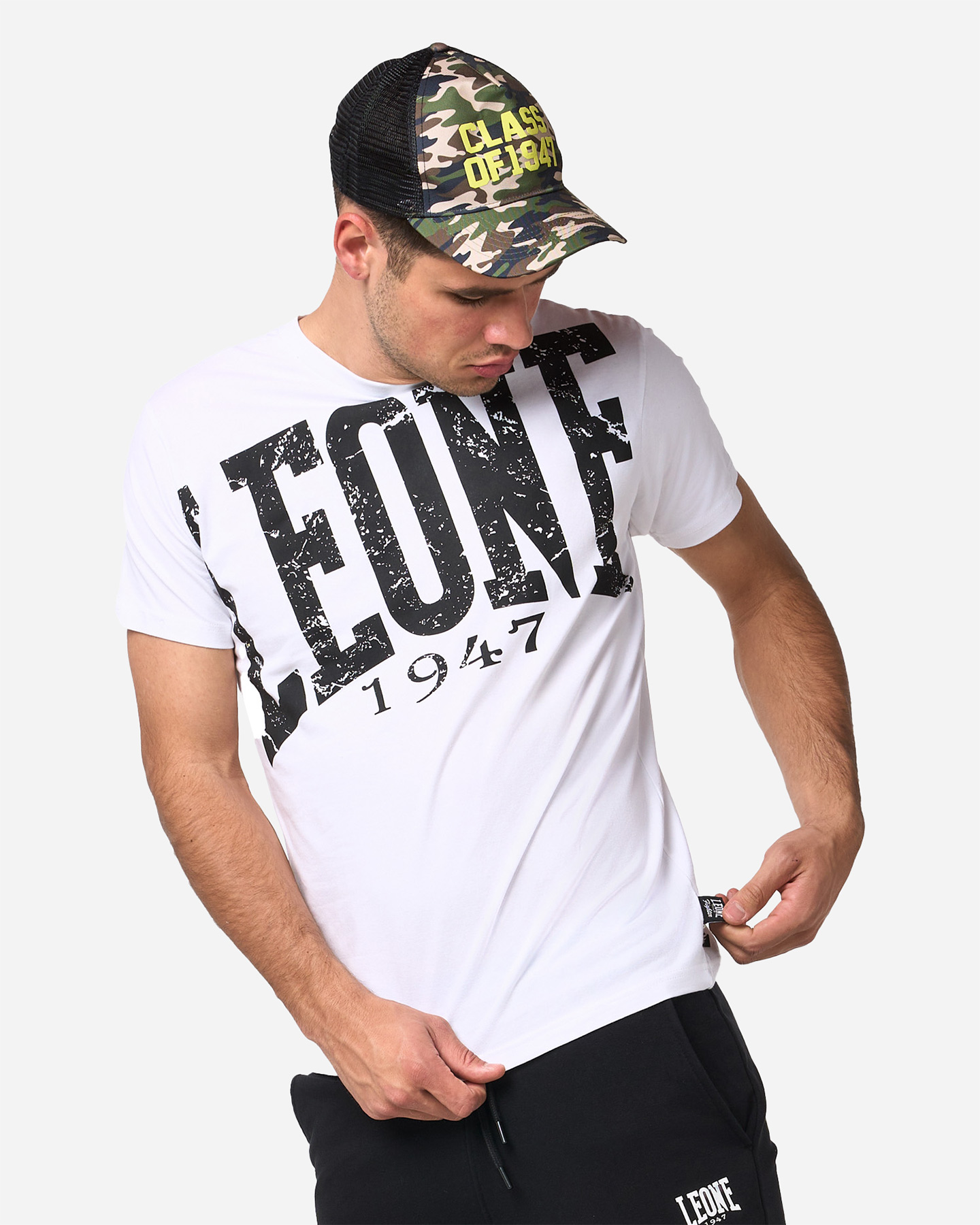 T-shirt LEONE BIG LOGO M - Bianco - 4 | Cisalfa Sport