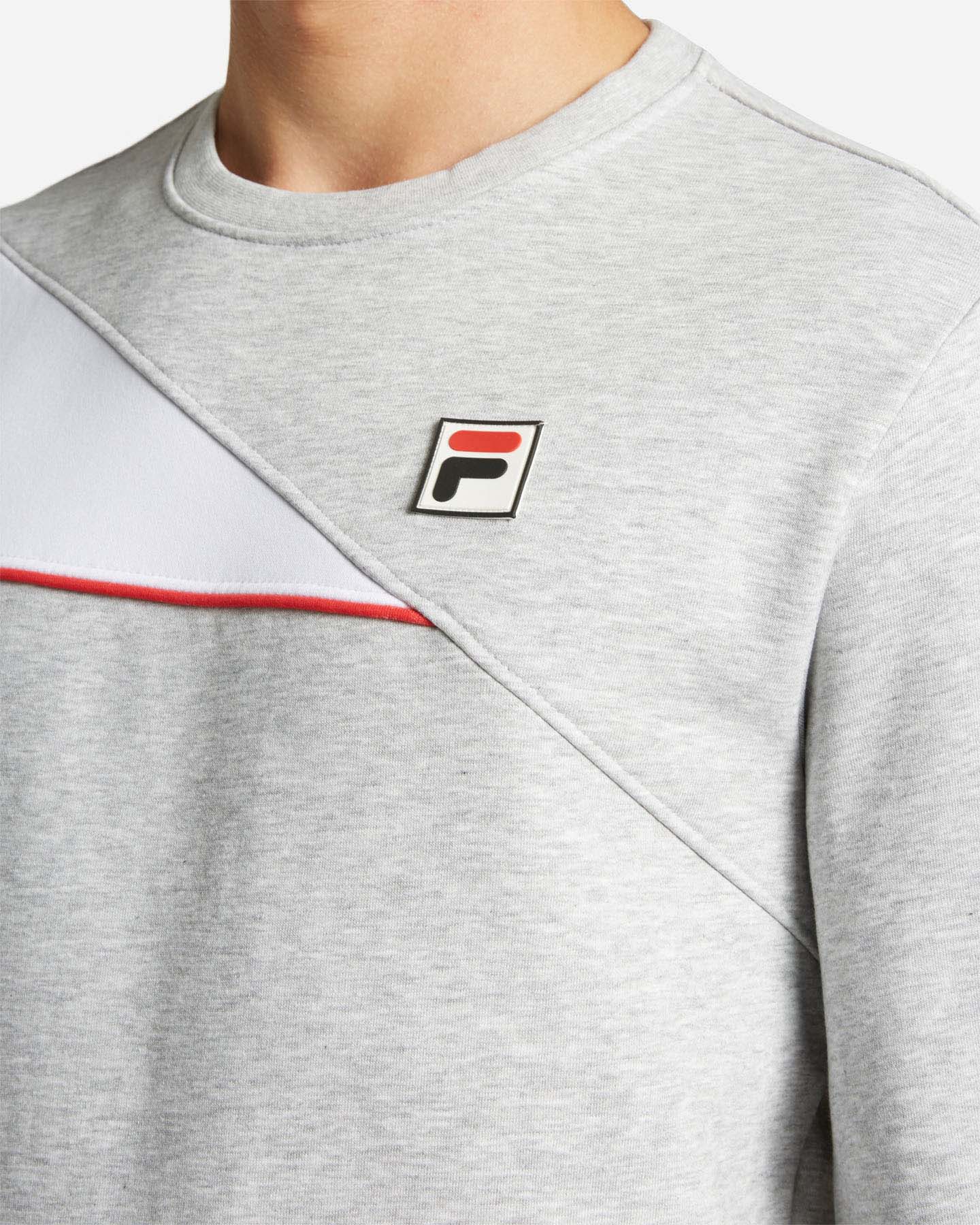 Felpa FILA SPORT F-BOX M - Grigio - 4 | Cisalfa Sport