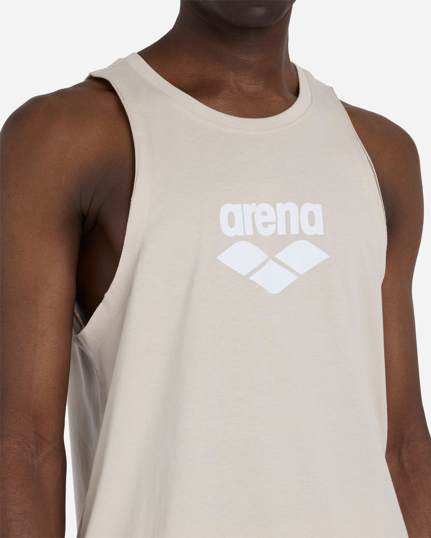 Canotta ARENA ATHLETIC ESSENTIAL M - Beige - 5 | Cisalfa Sport