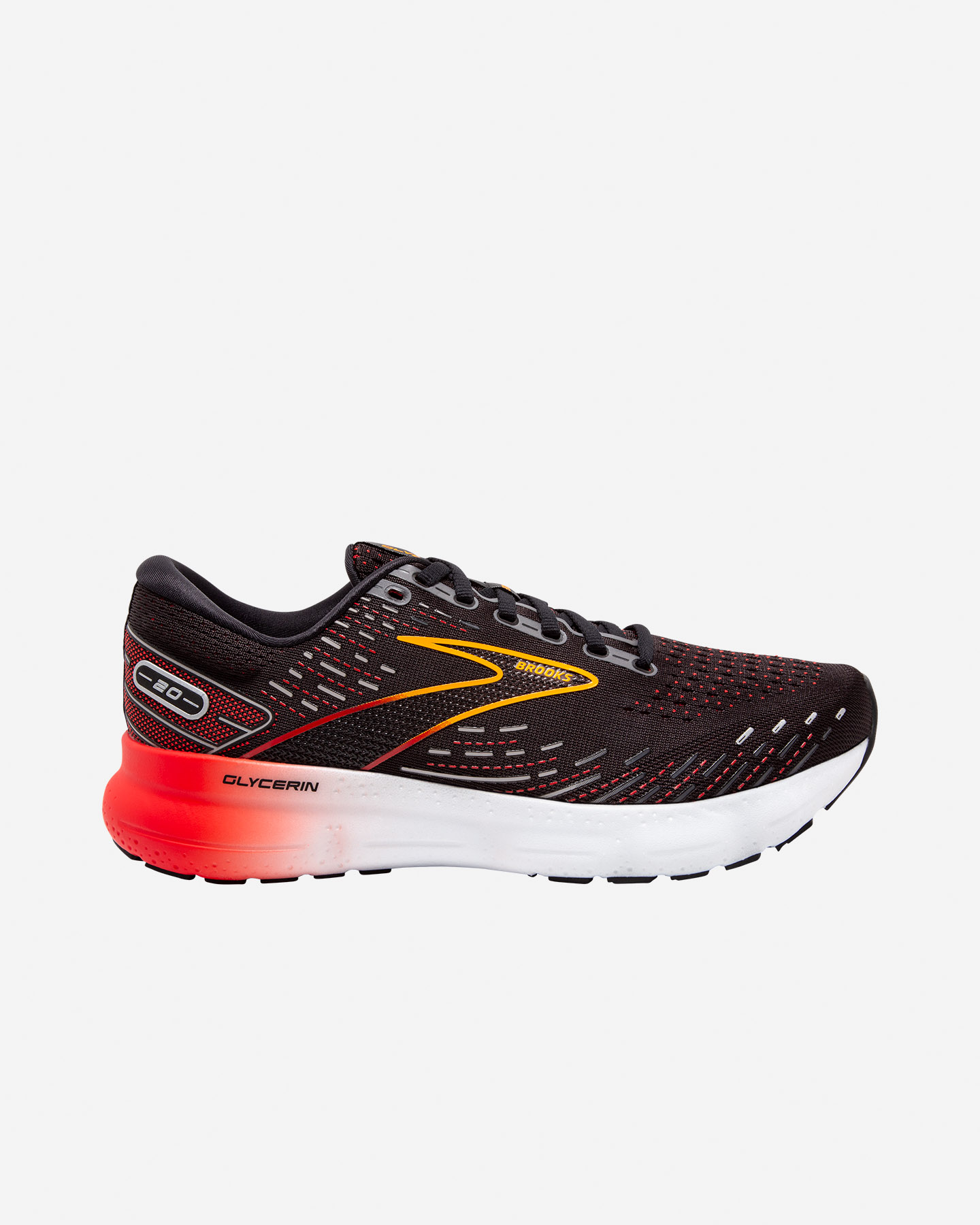 Scarpe running BROOKS GLYCERIN 20 M - Nero - 0 | Cisalfa Sport