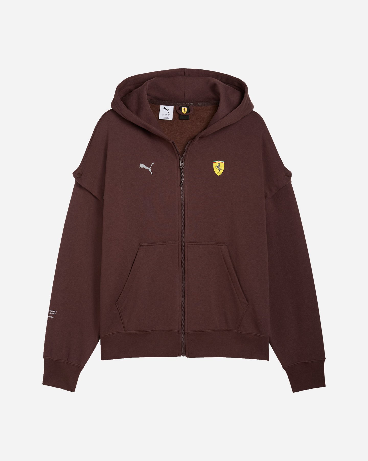 Scuderia Ferrari M - Felpa - Uomo - Grigio