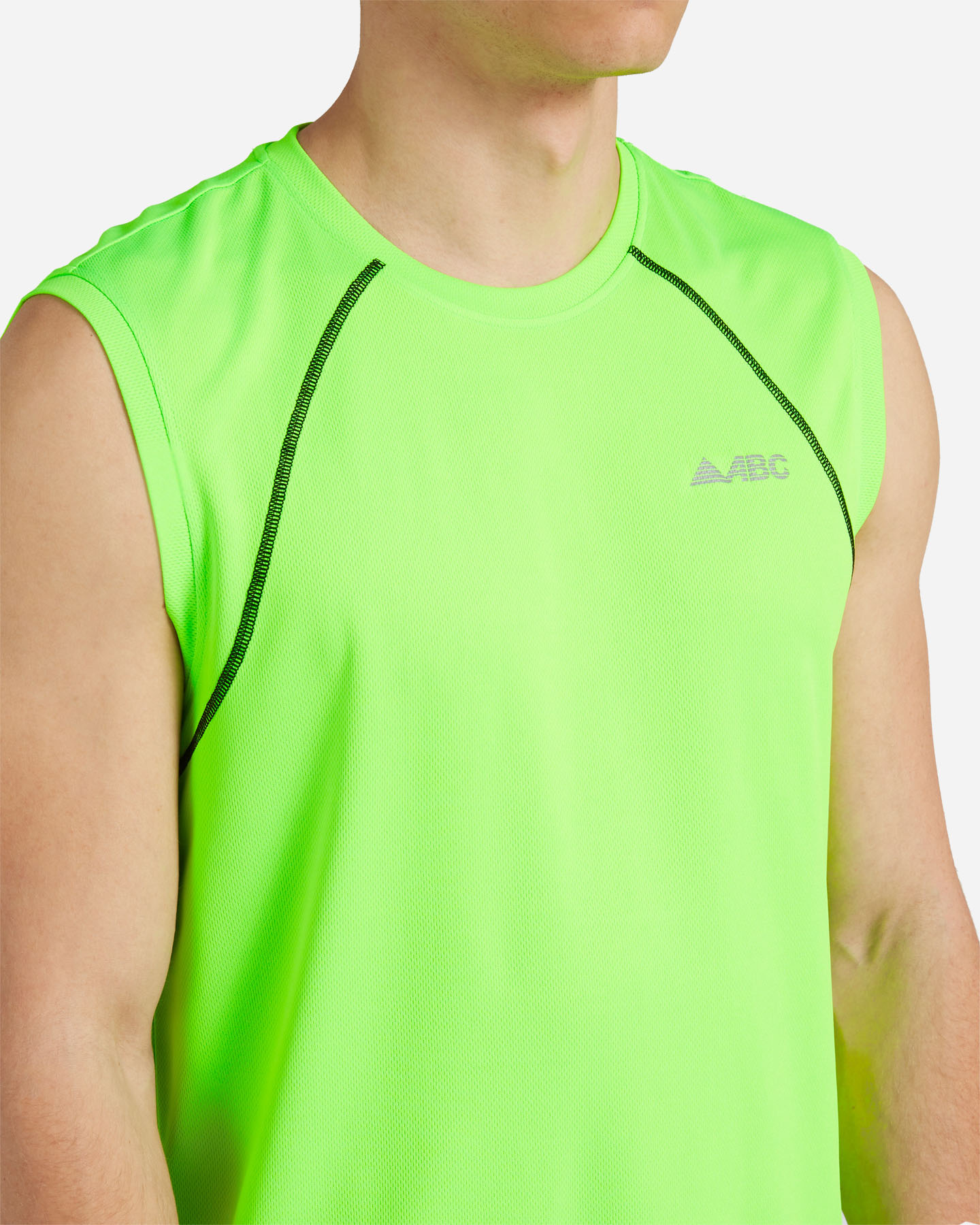 Canotta running ABC TEMPO M - Verde - 4 | Cisalfa Sport