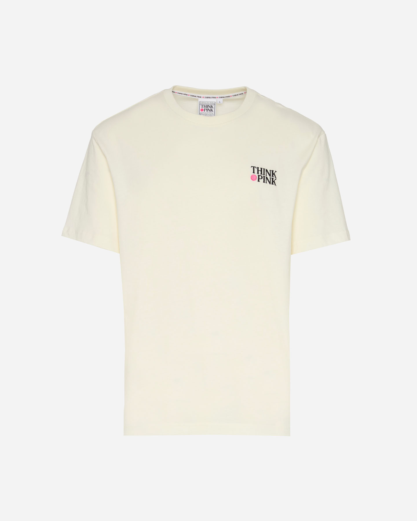 T-shirt THINK PINK GRAPHIC RETRO M - Bianco - 0 | Cisalfa Sport
