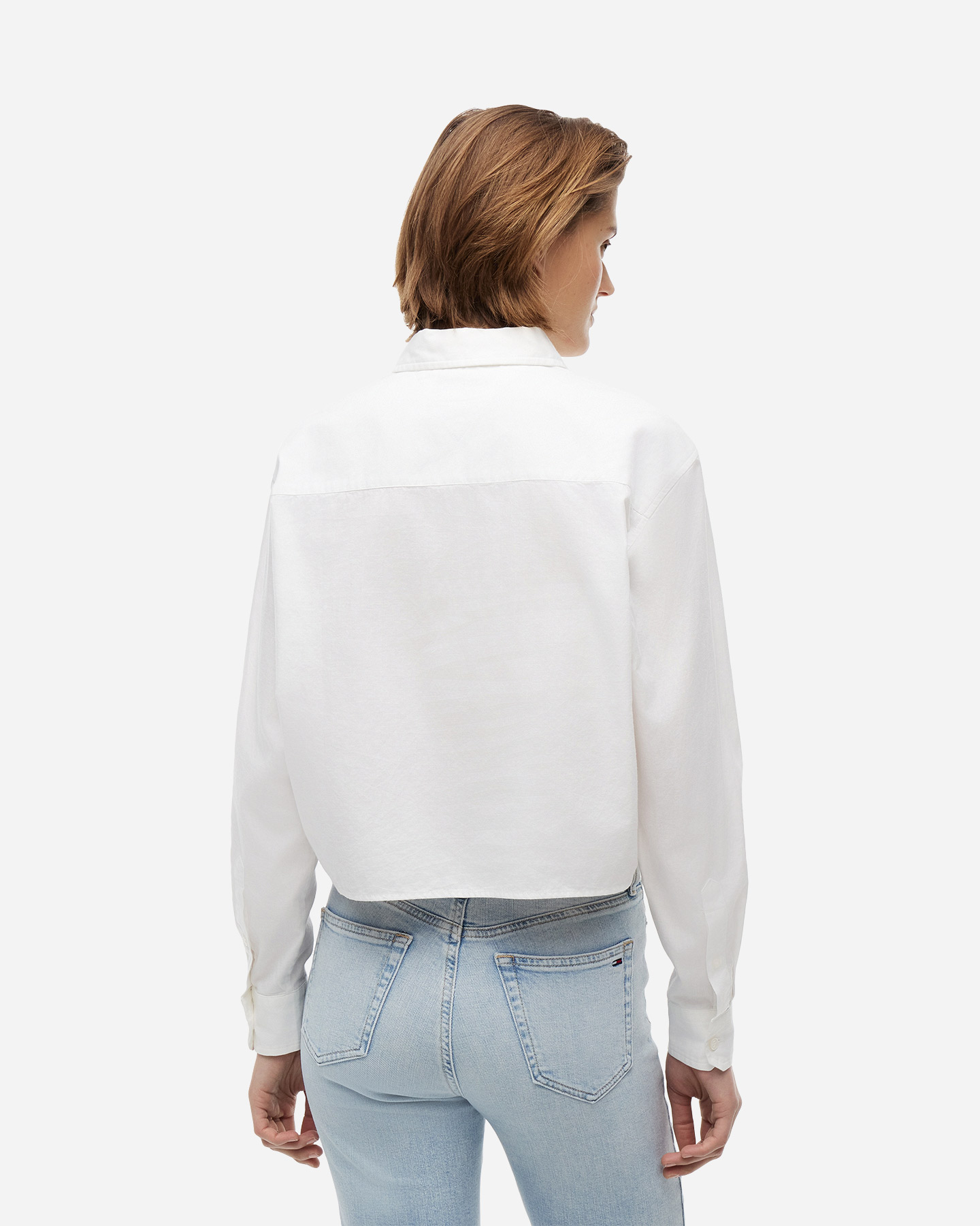 Camicia TOMMY HILFIGER CROP W - Bianco - 3 | Cisalfa Sport