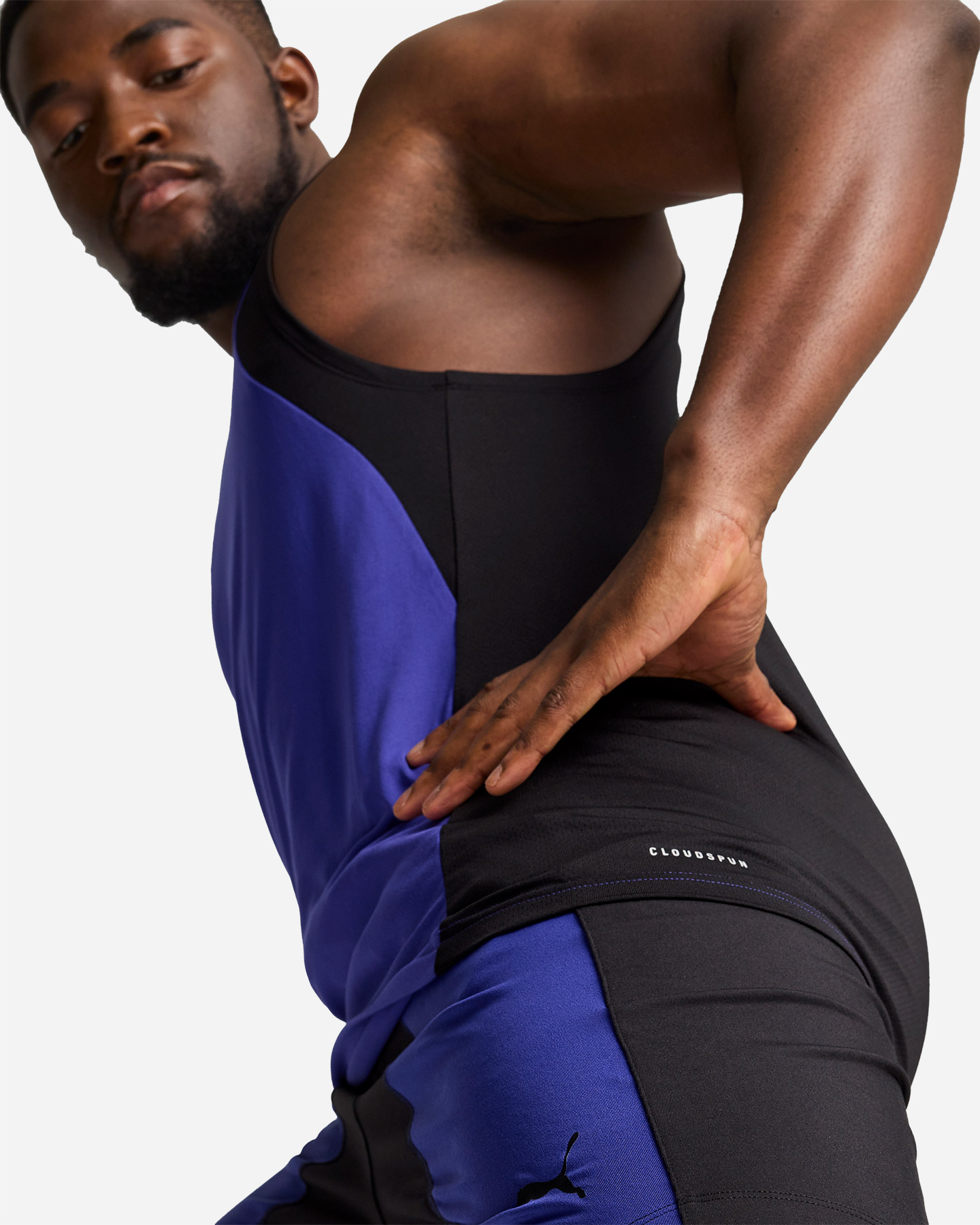 Pantalone training PUMA ALWAYS ON CLOUDSPUN 7" M - Nero - 4 | Cisalfa Sport