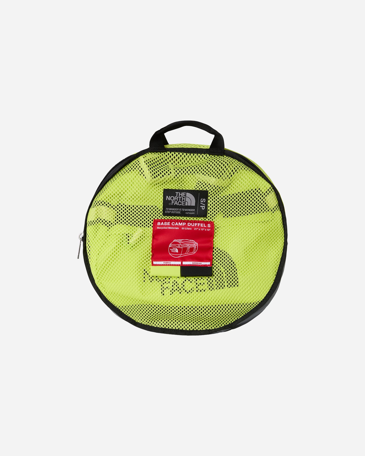 Borsa viaggio THE NORTH FACE BASE CAMP DUFFEL S  - Giallo - 3 | Cisalfa Sport