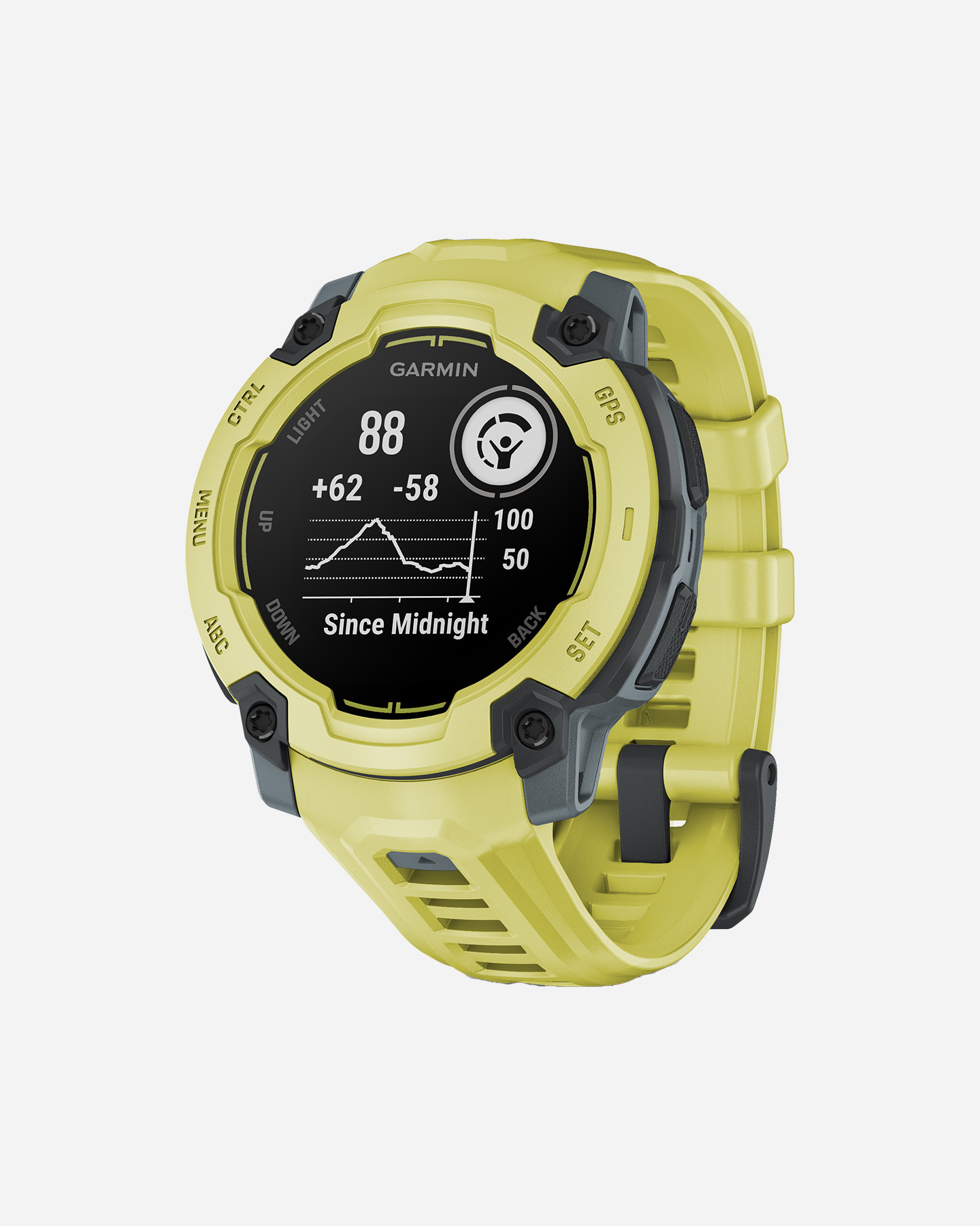 Orologio multifunzione GARMIN INSTINCT 3 45MM  - Giallo - 3 | Cisalfa Sport
